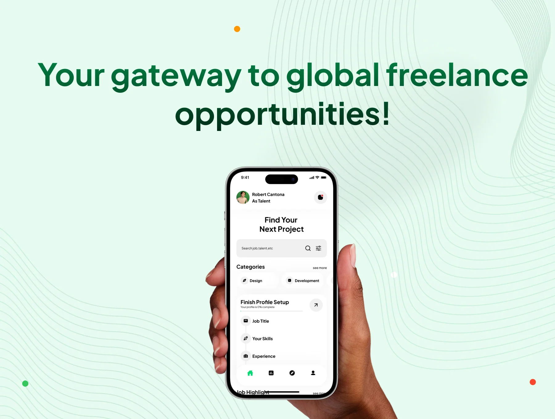 Taskora - Freelance Job & Talent Hub App UI Kit 8