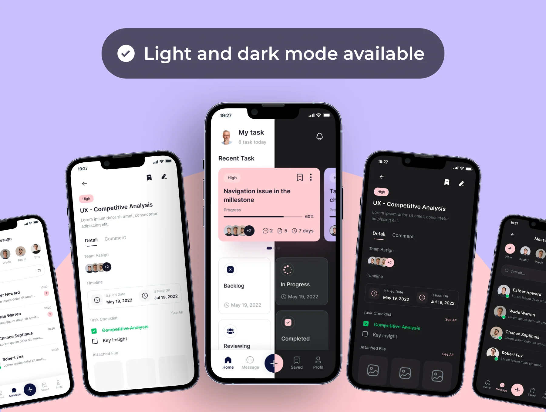 TASKOW - Task Manager App UI Kit 7