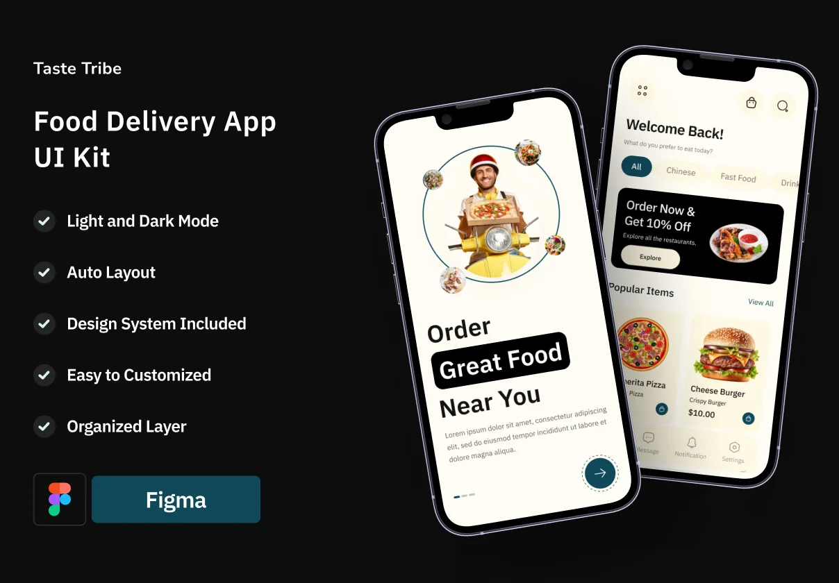 Taste Tribe - Food Delivery App