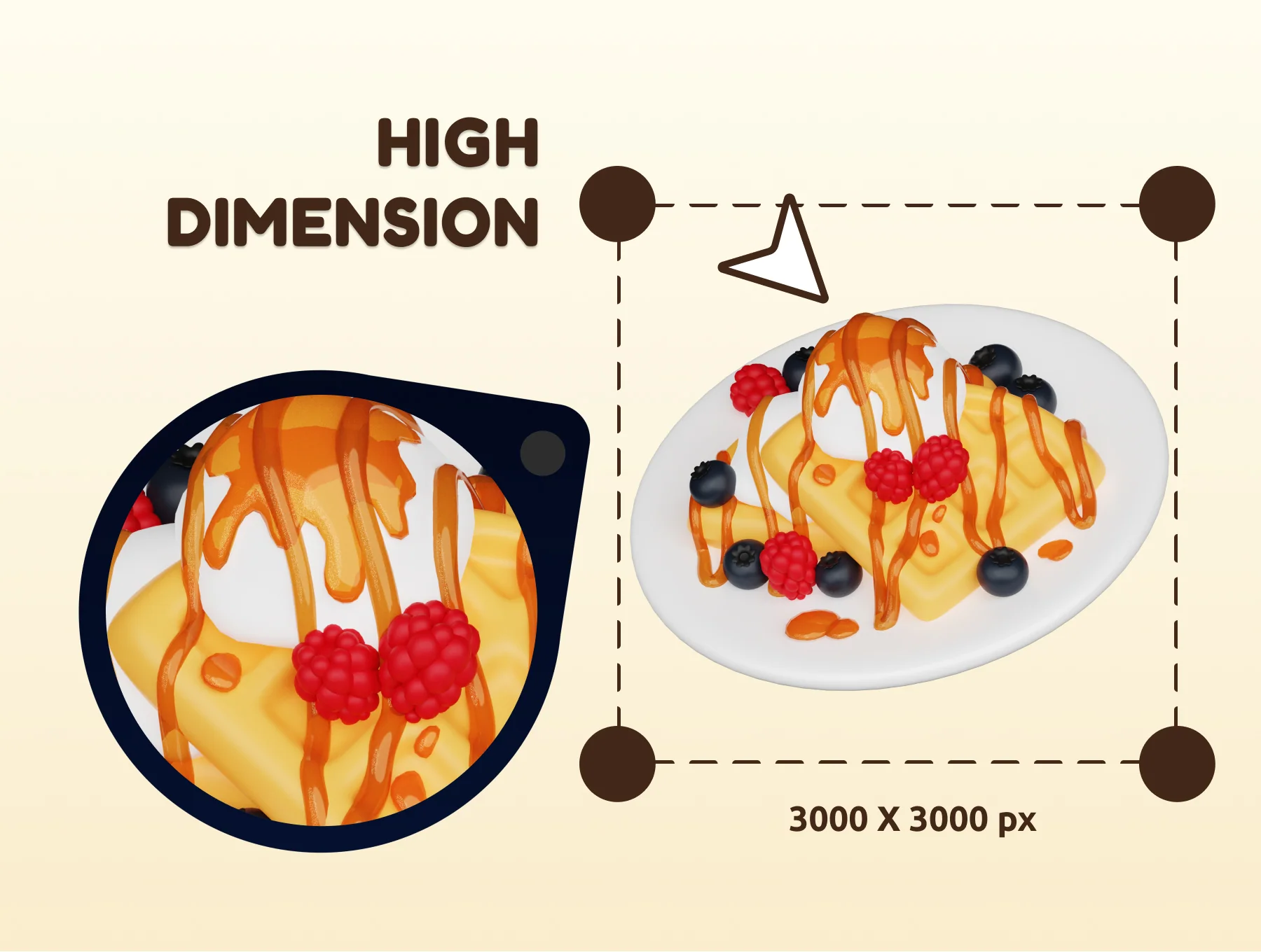 Tasty Temptations Ultimate Food 3D Icon Bundle 2