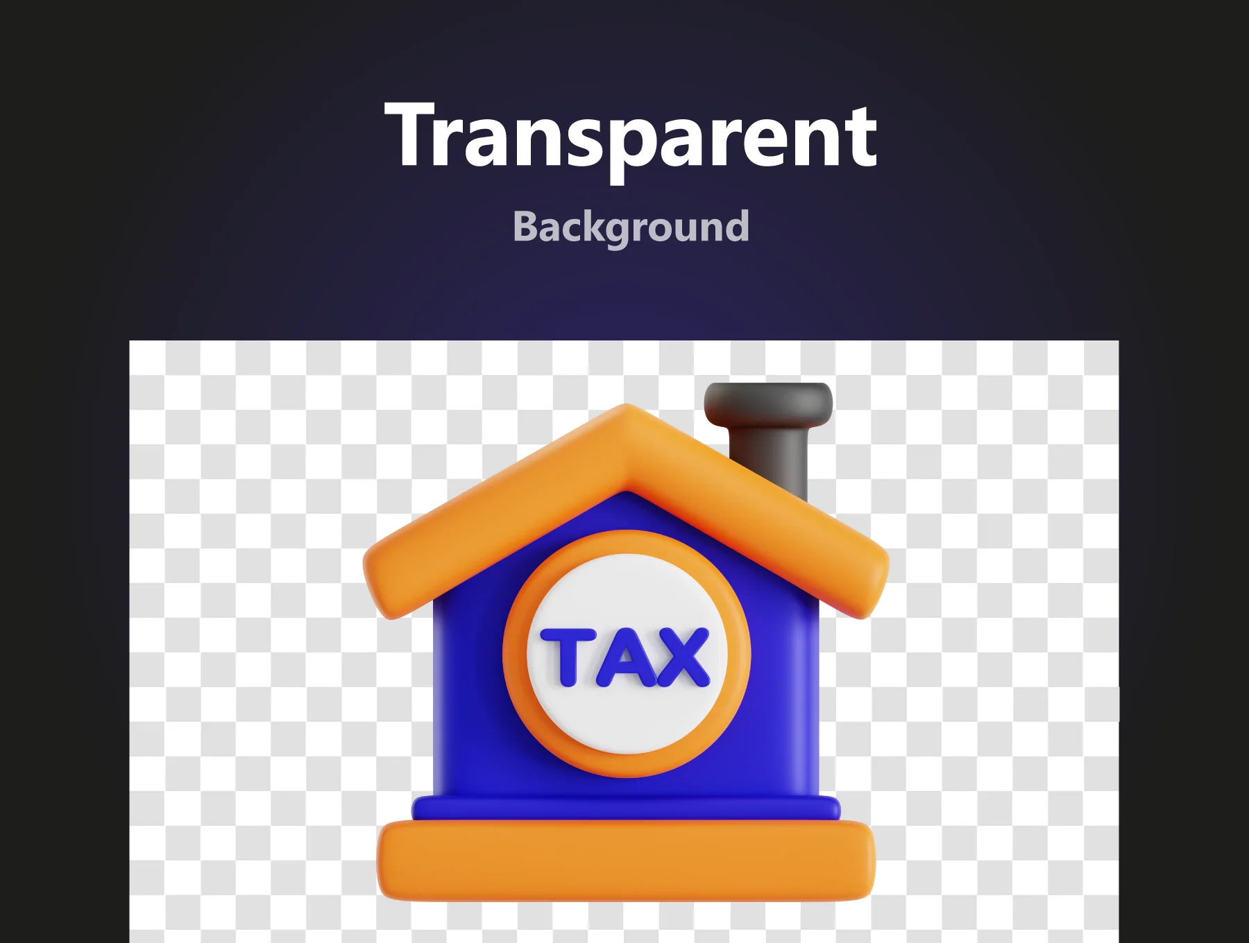 Tax 3D Icon Set 4