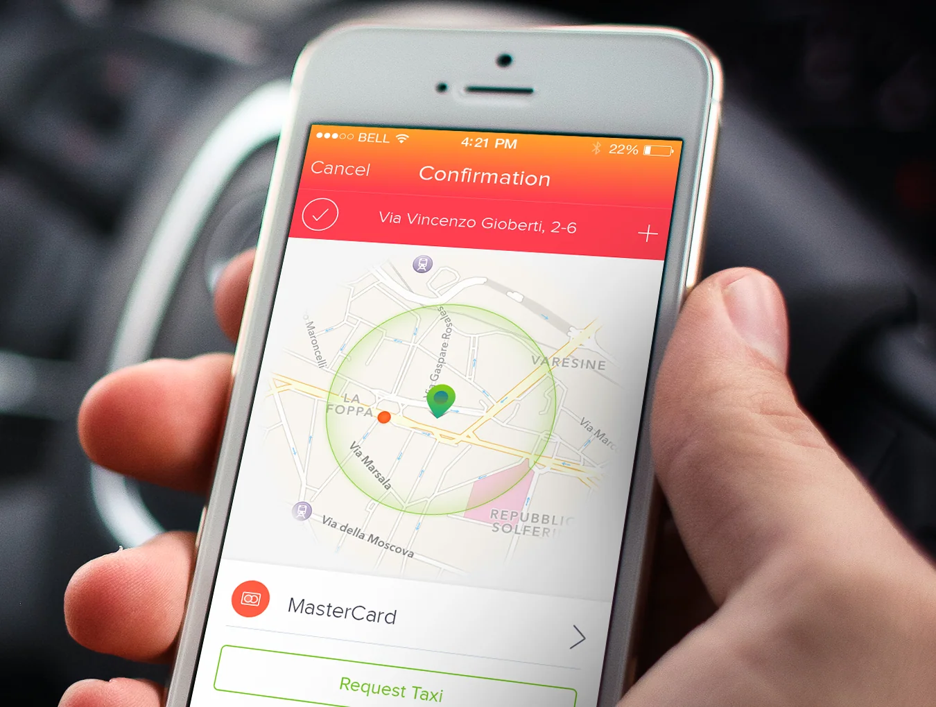 Taxi App Template 2