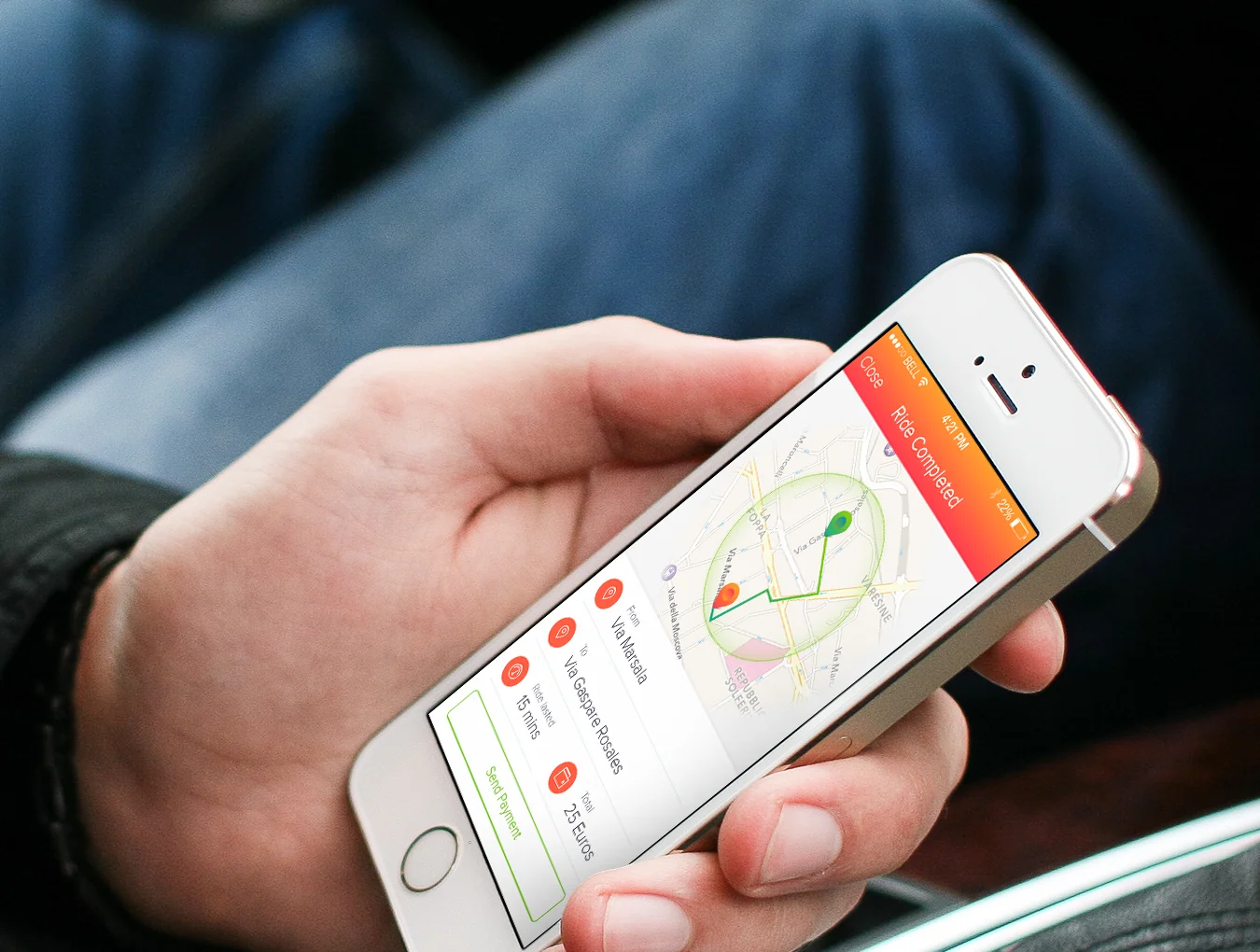 Taxi App Template 4