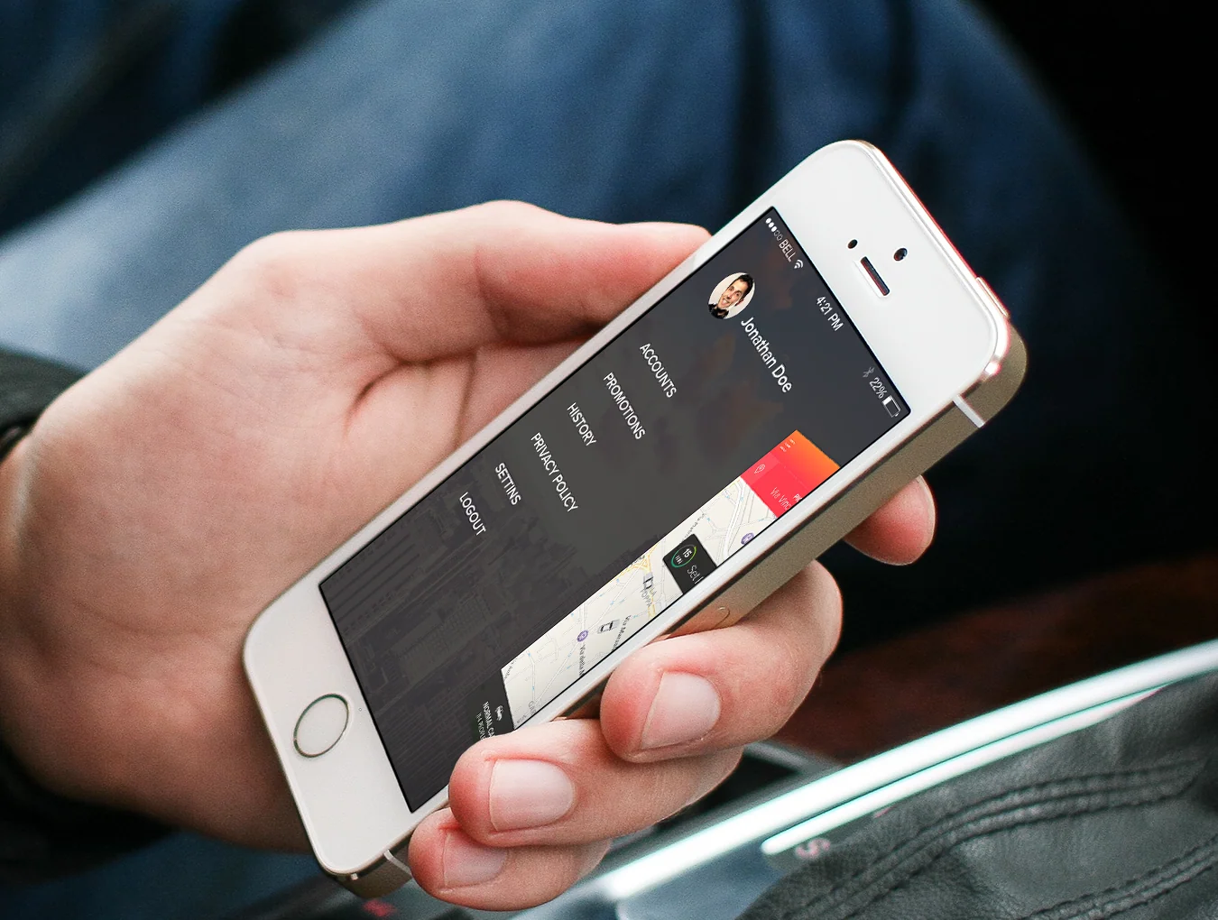 Taxi App Template 5