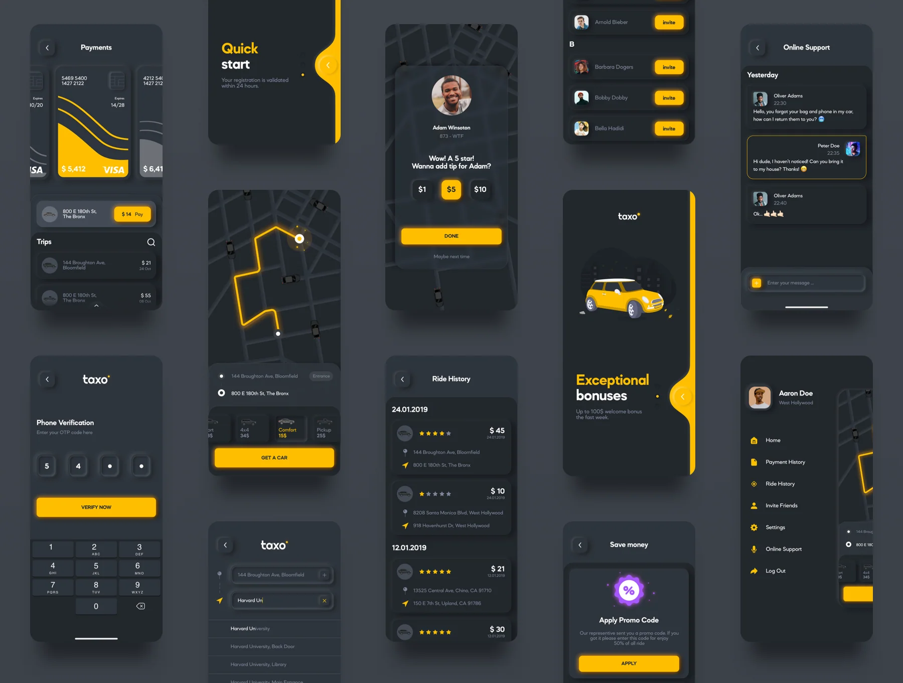 Taxo Ui Kit 2