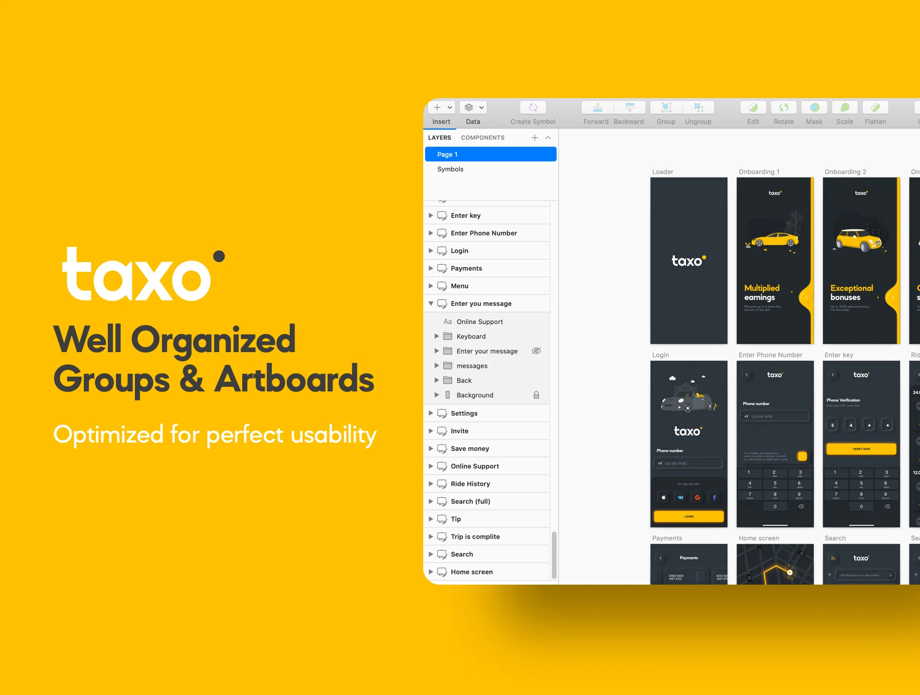 Taxo Ui Kit 7