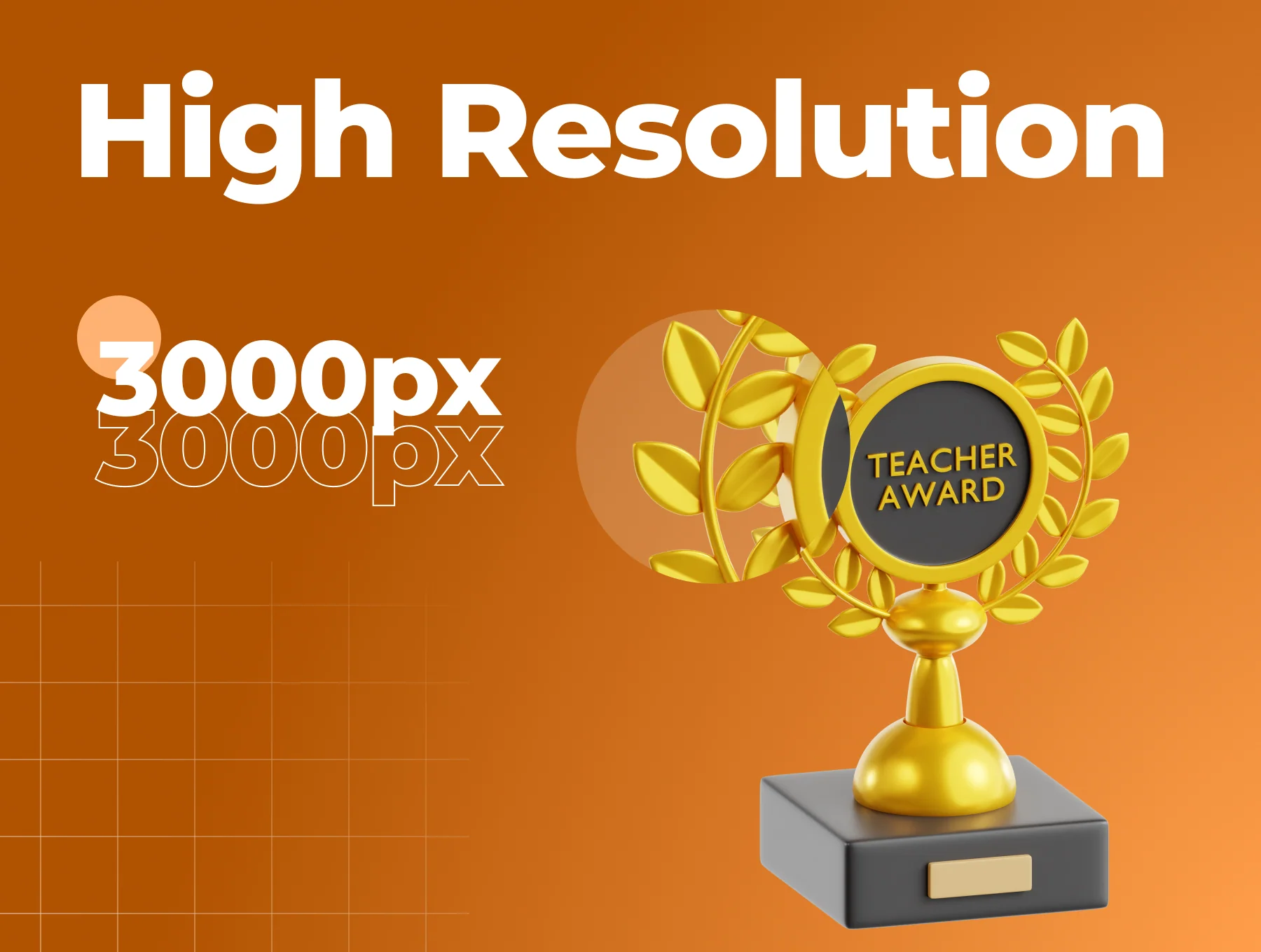Teacher Day 3D Icon Set 2