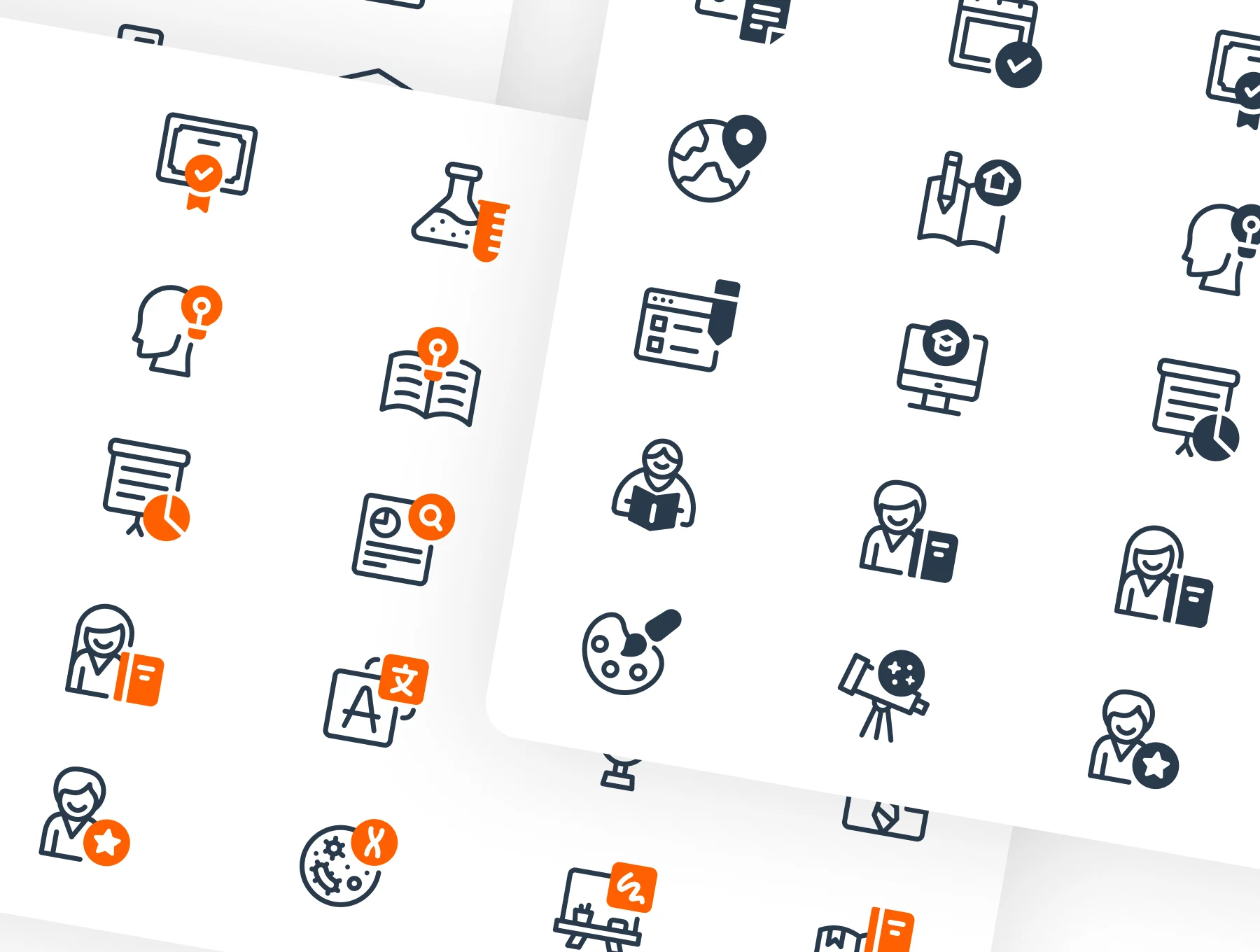 Teacher Icon Set 2