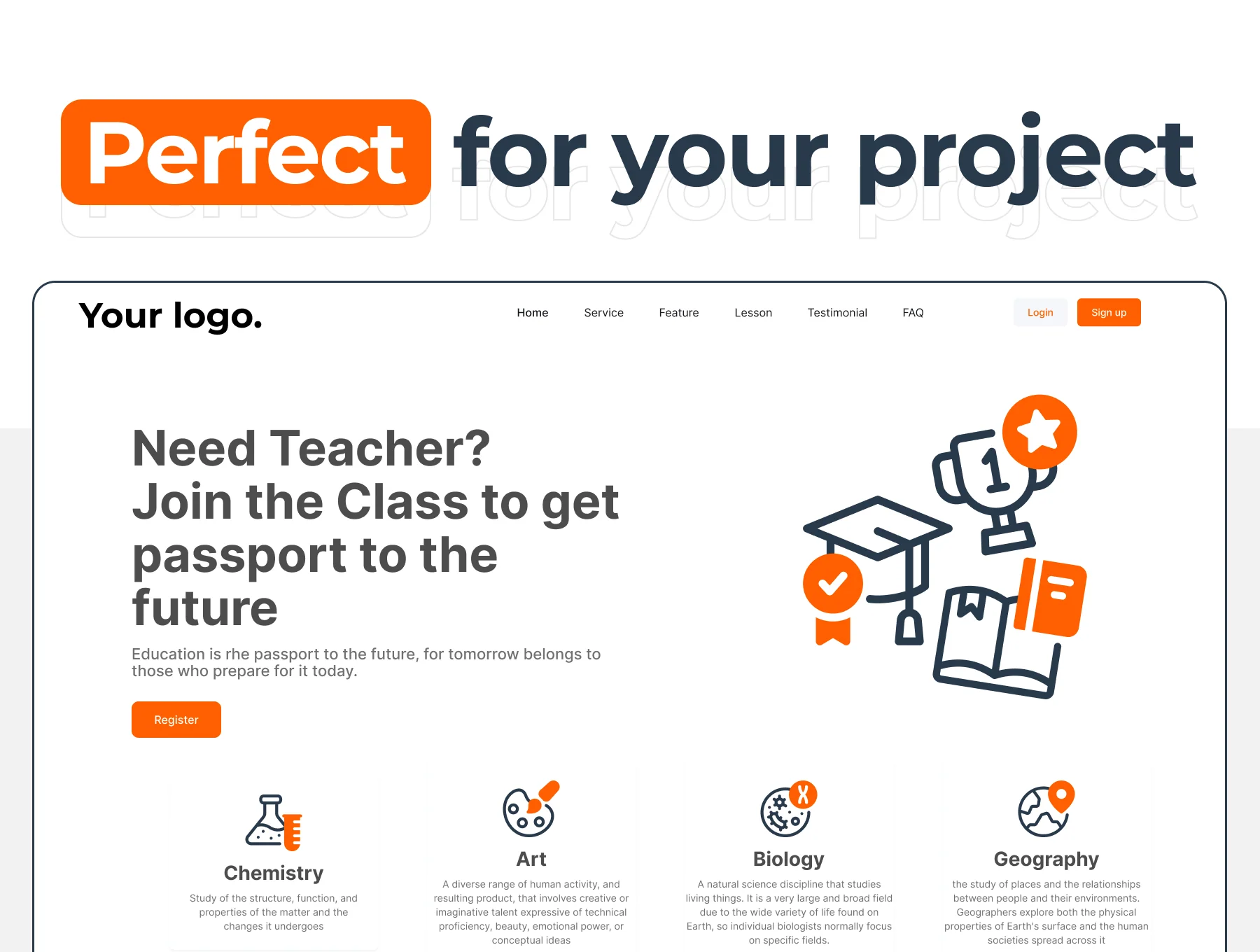 Teacher Icon Set 4