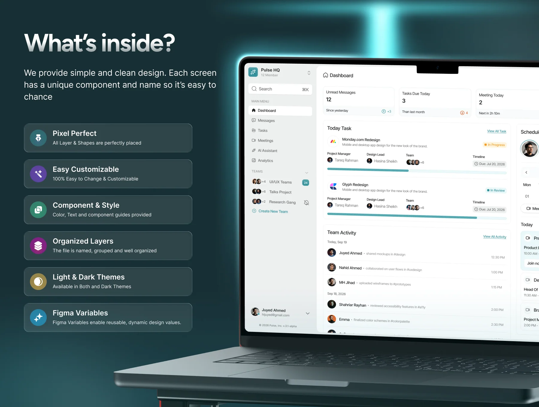 Team Collaboration & Project Management SaaS UI Kit 5