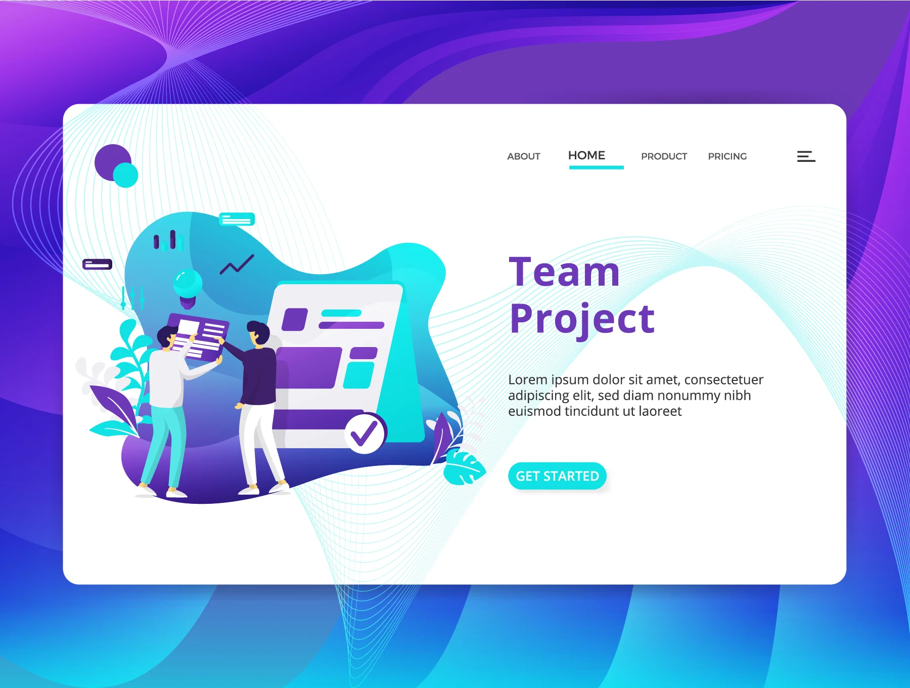 Team Work set Illustration 2