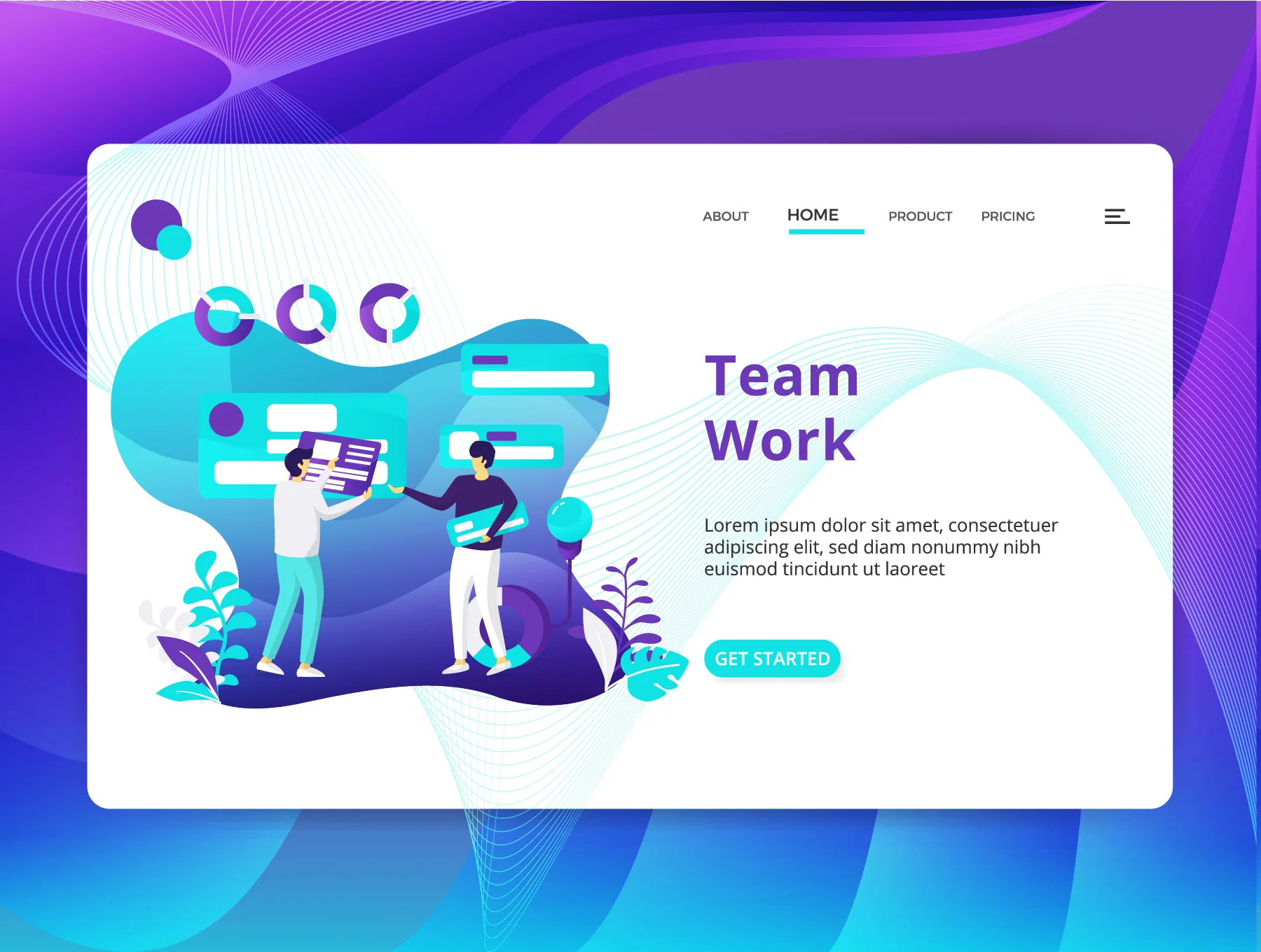 Team Work set Illustration 8