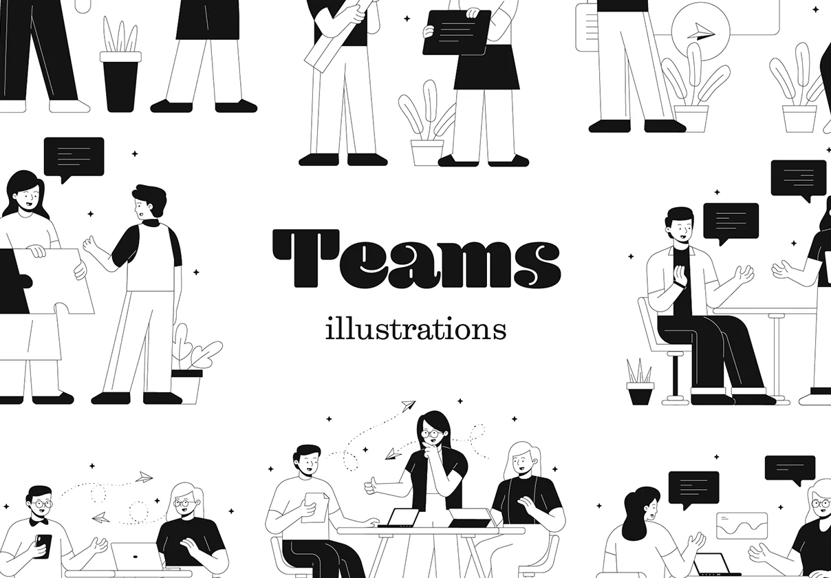 Teams Illustrations