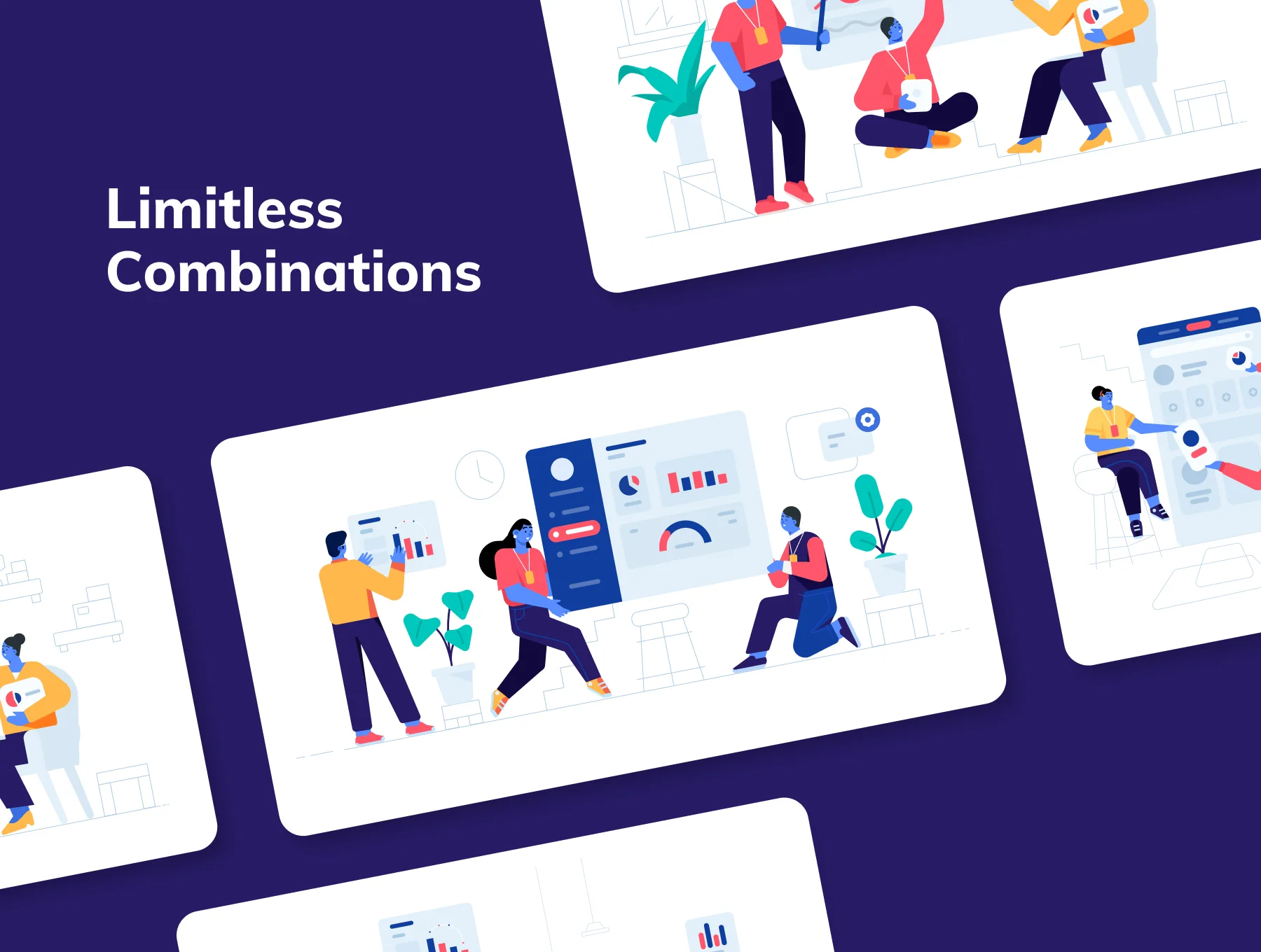 Teamwork Illustration Kit 2