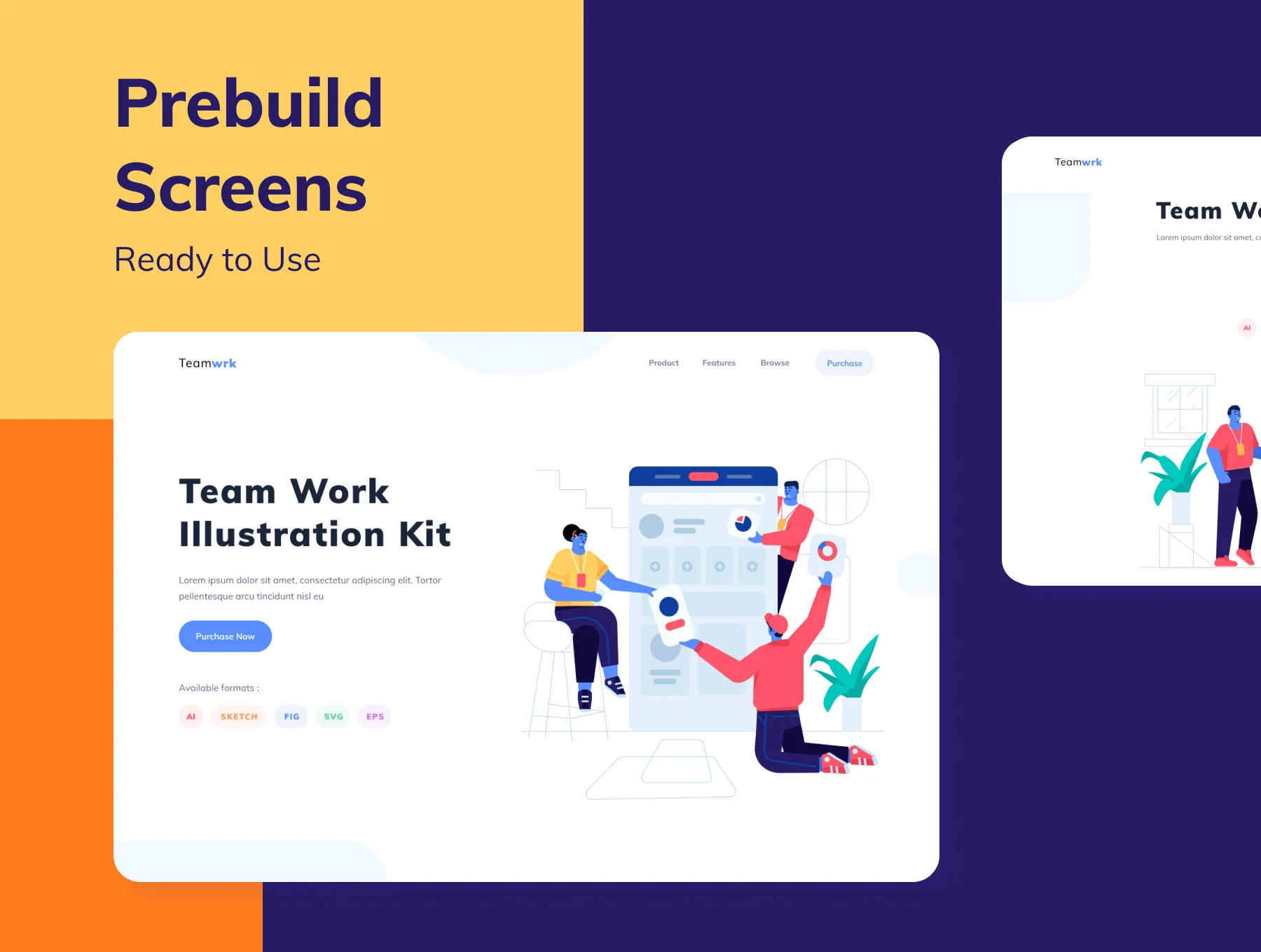 Teamwork Illustration Kit 4
