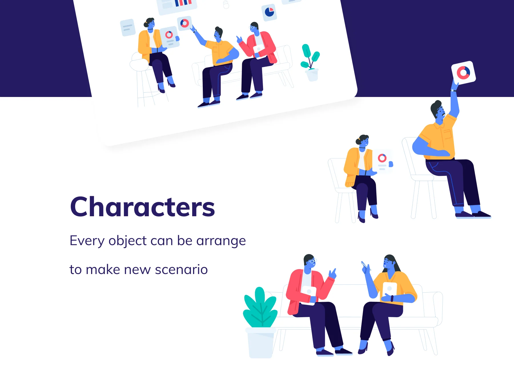 Teamwork Illustration Kit 5