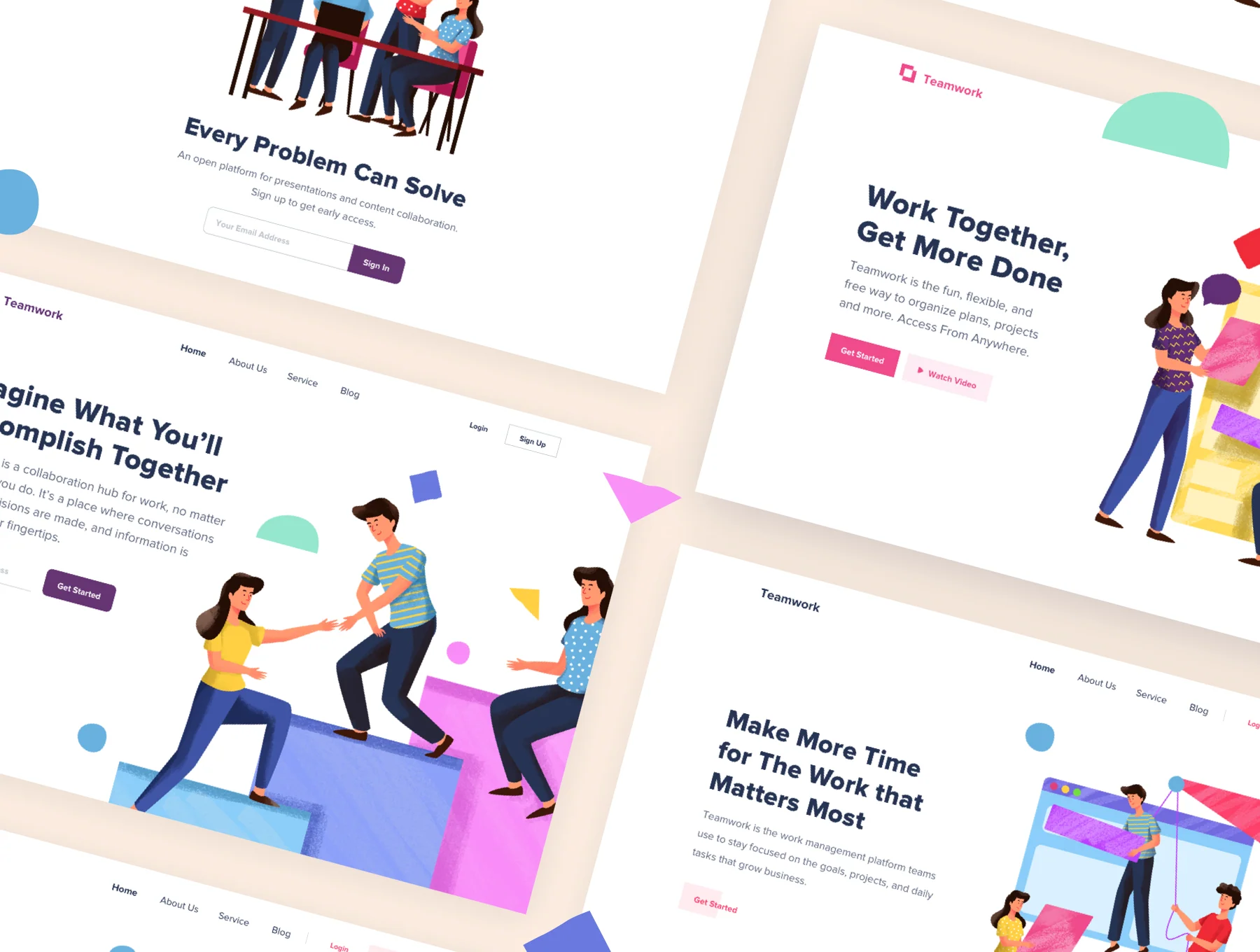 Teamwork Illustration Pack 3