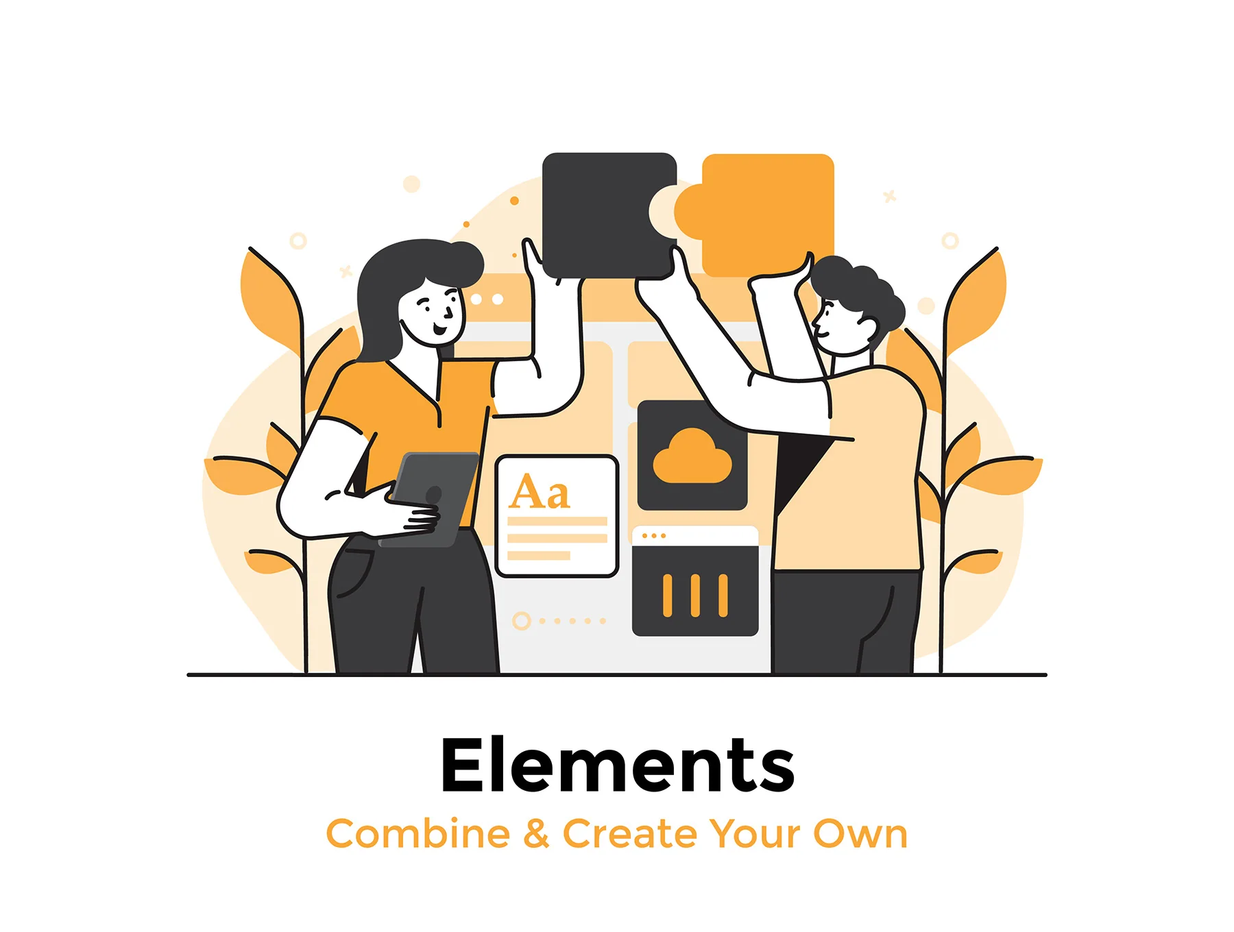 Teamwork Illustration Set 2