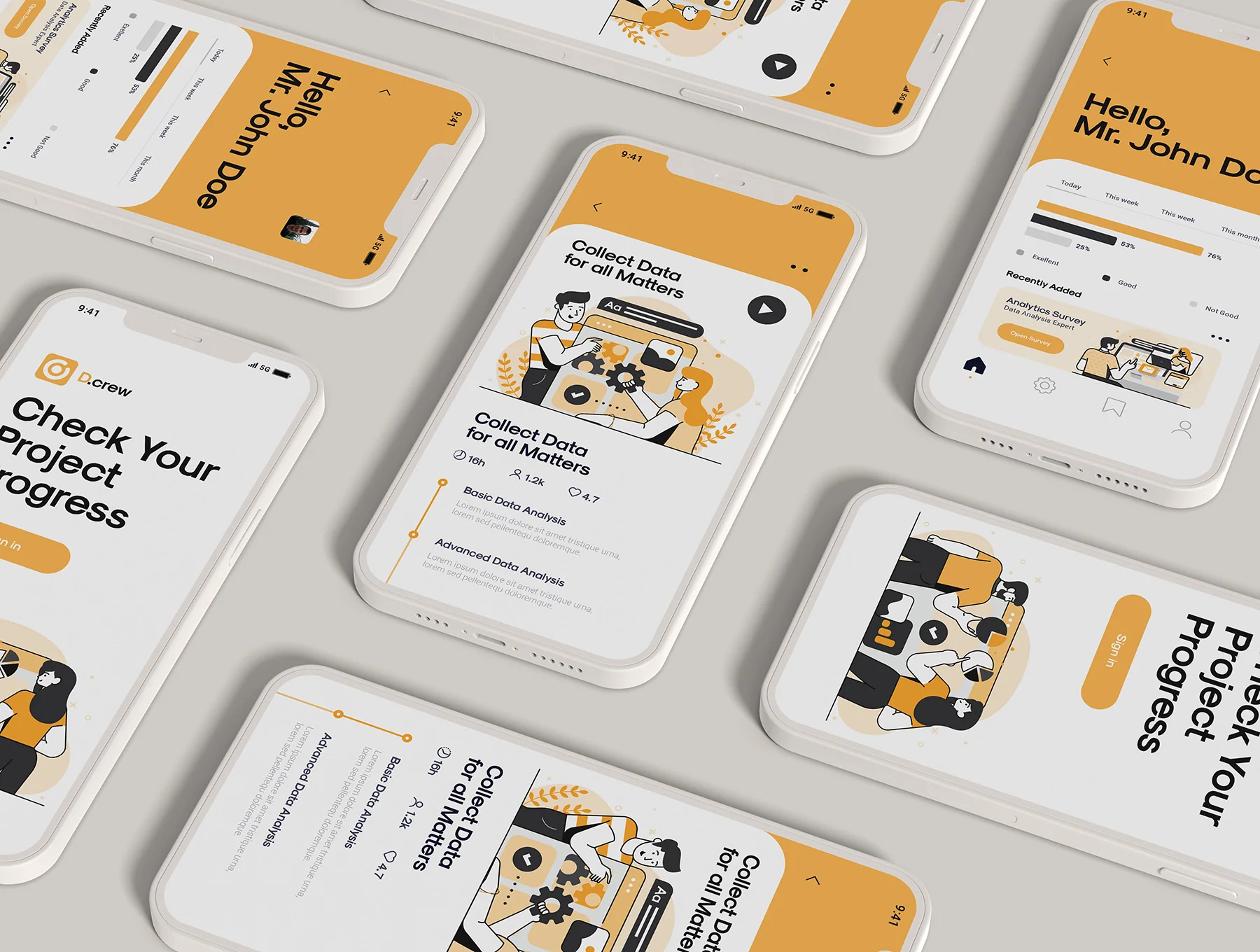 Teamwork Illustration Set 5