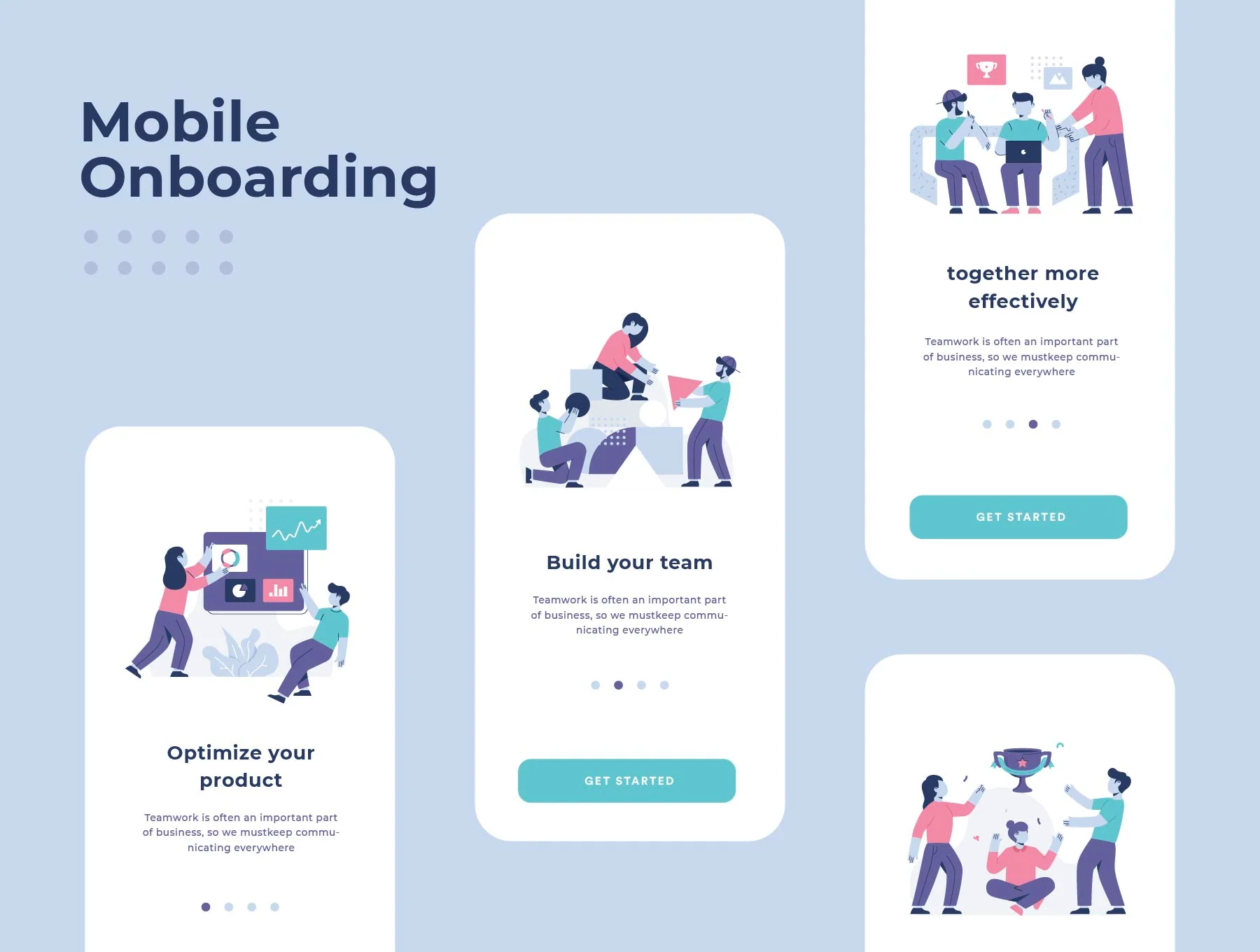 Teamwork Startup Illustration Pack 3