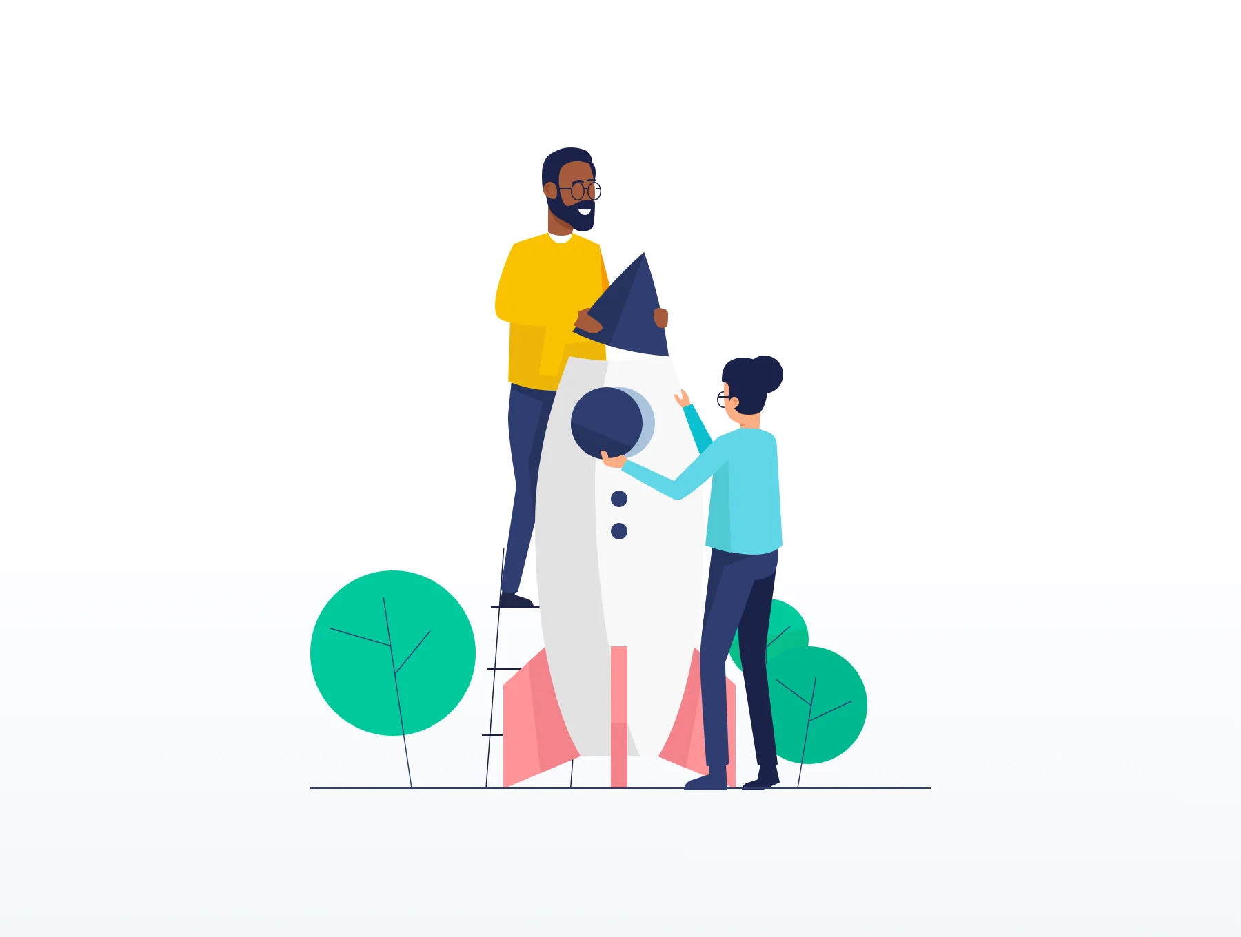 Teamwork & Startup Illustrations 5