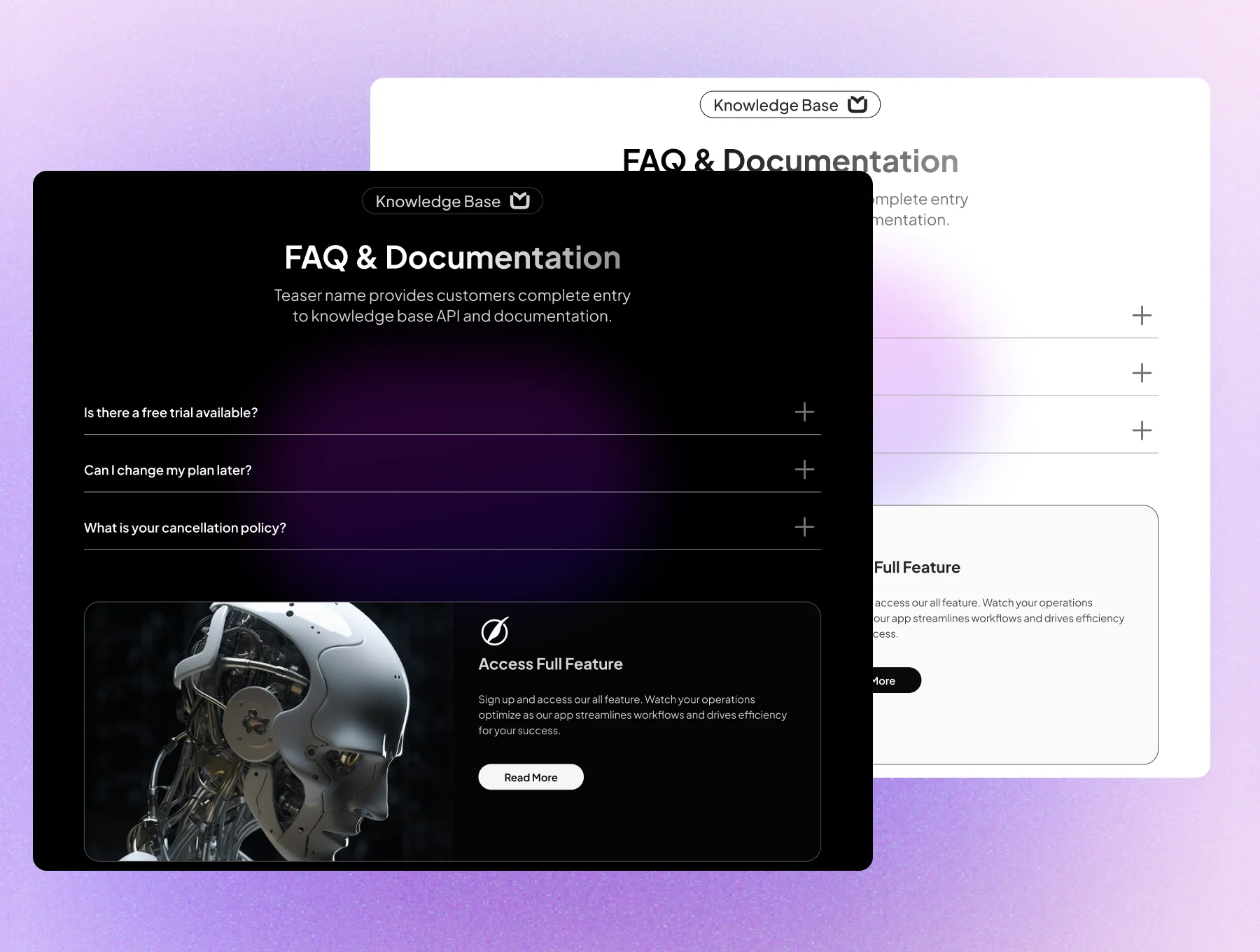 TEASER - SaaS Landing Page Next Js Website Template 4