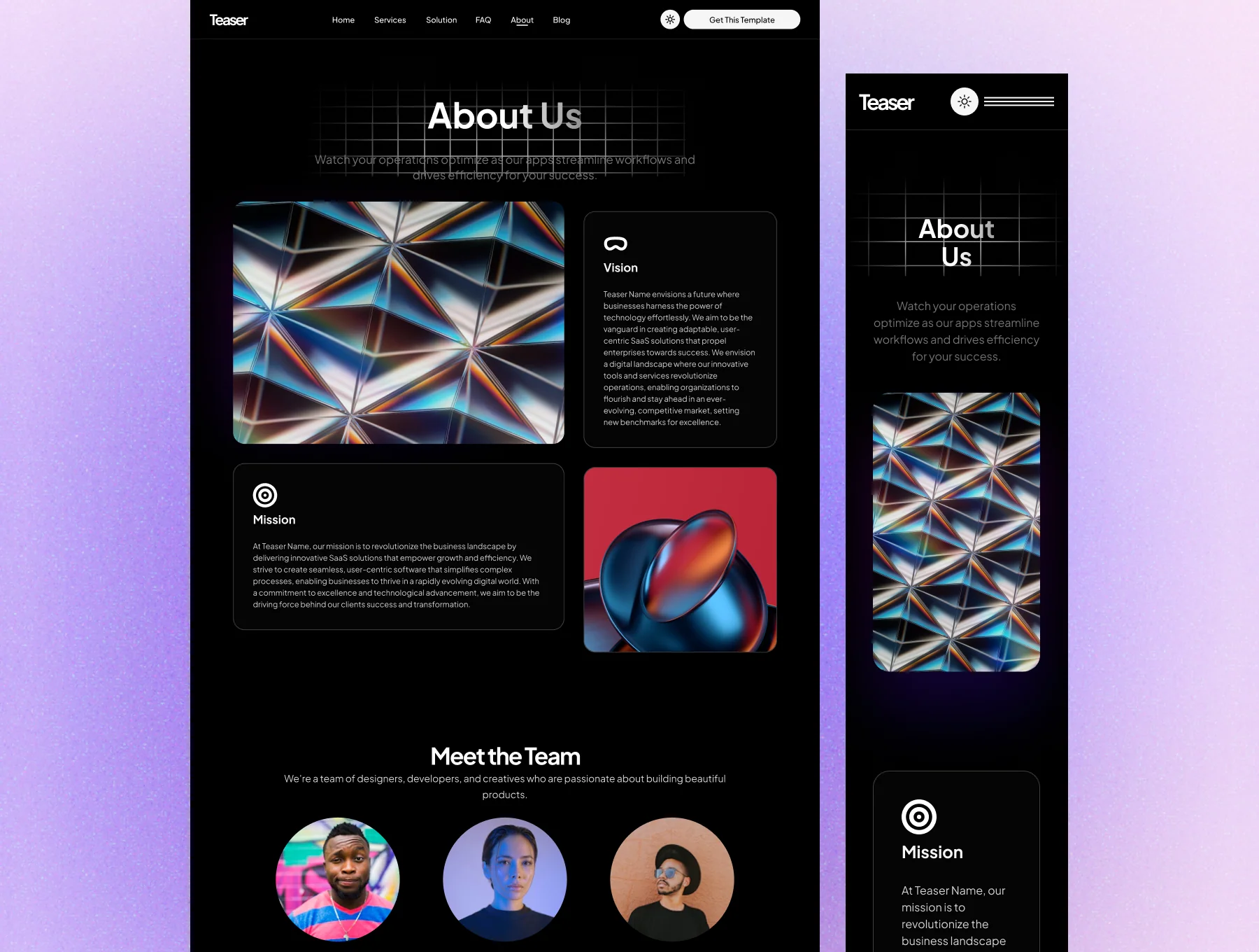 TEASER - SaaS Landing Page Next Js Website Template 8