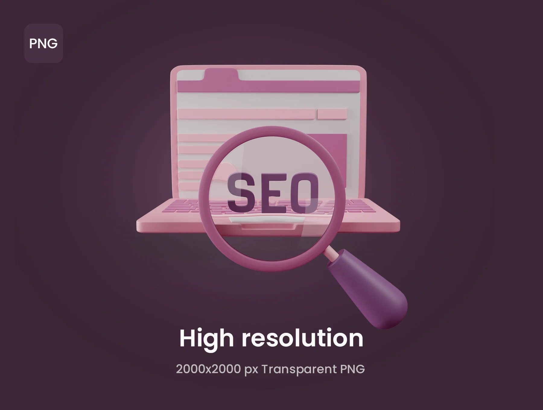 TecDig - 3D Marketing Icons Pack 4