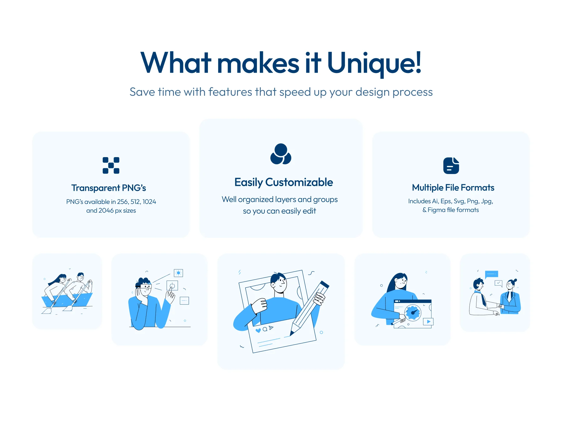 Tech and Business Illustration Set 2