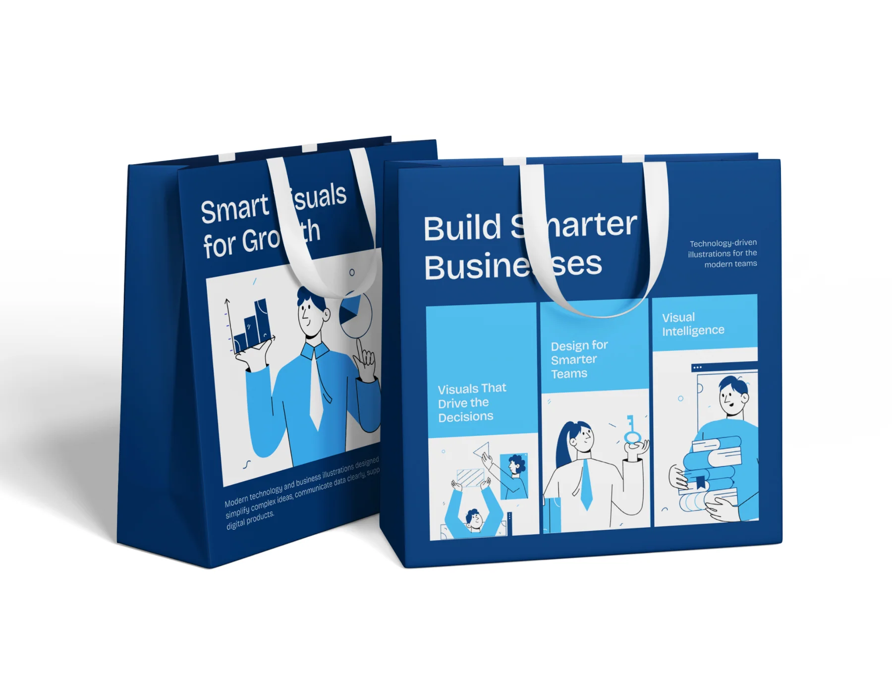 Tech and Business Illustration Set 3