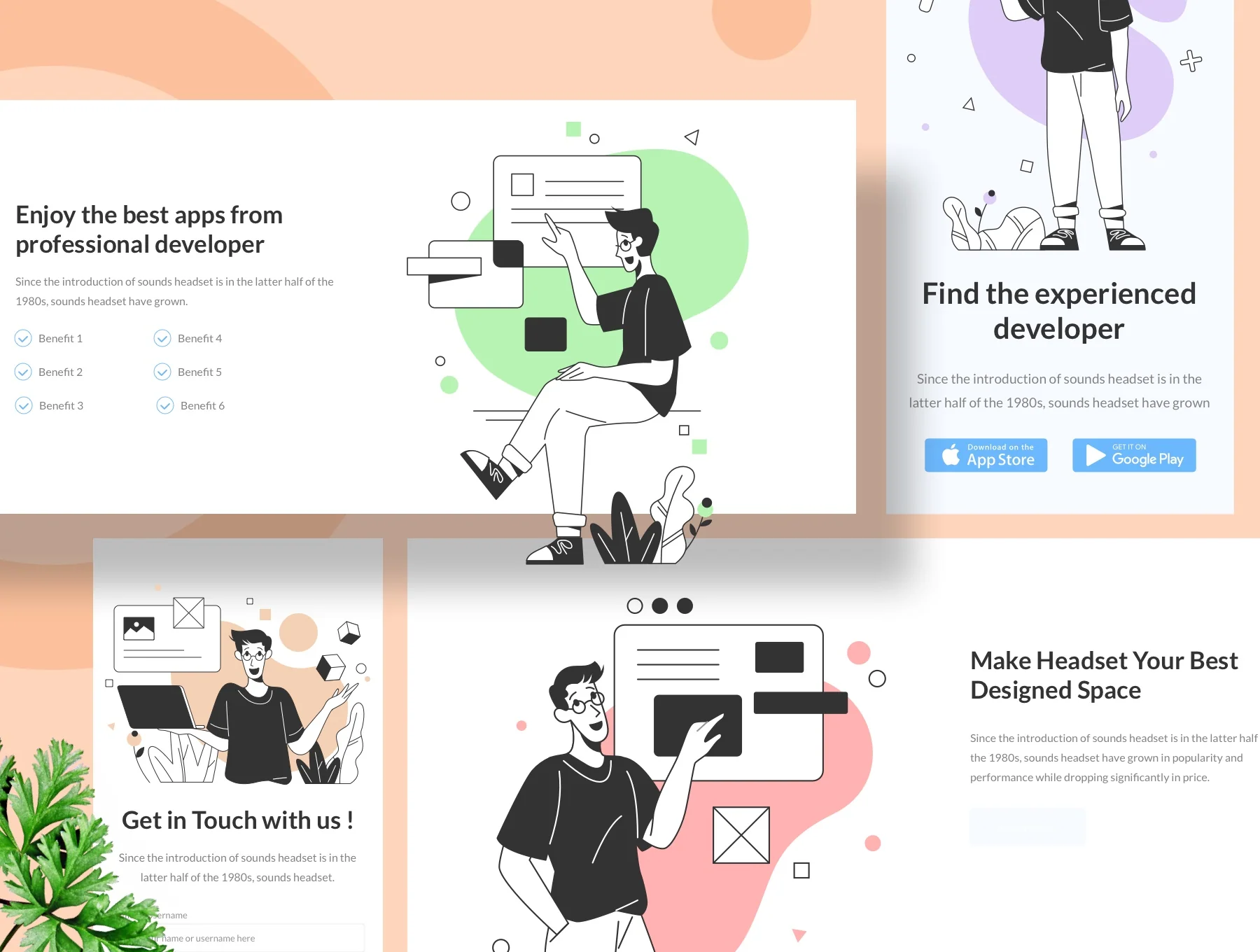 Tech Guy Illustration Kit 4
