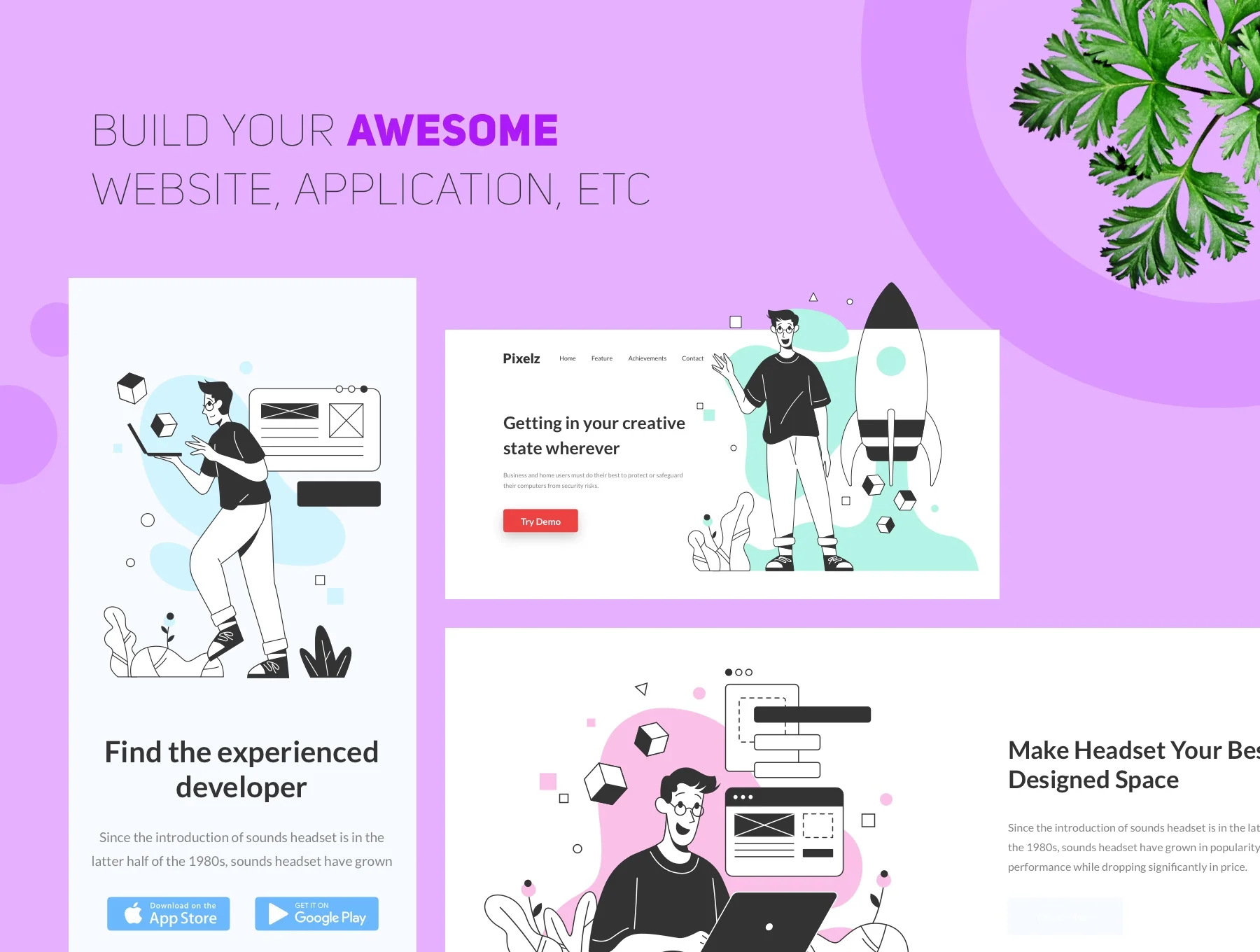Tech Guy Illustration Kit 6