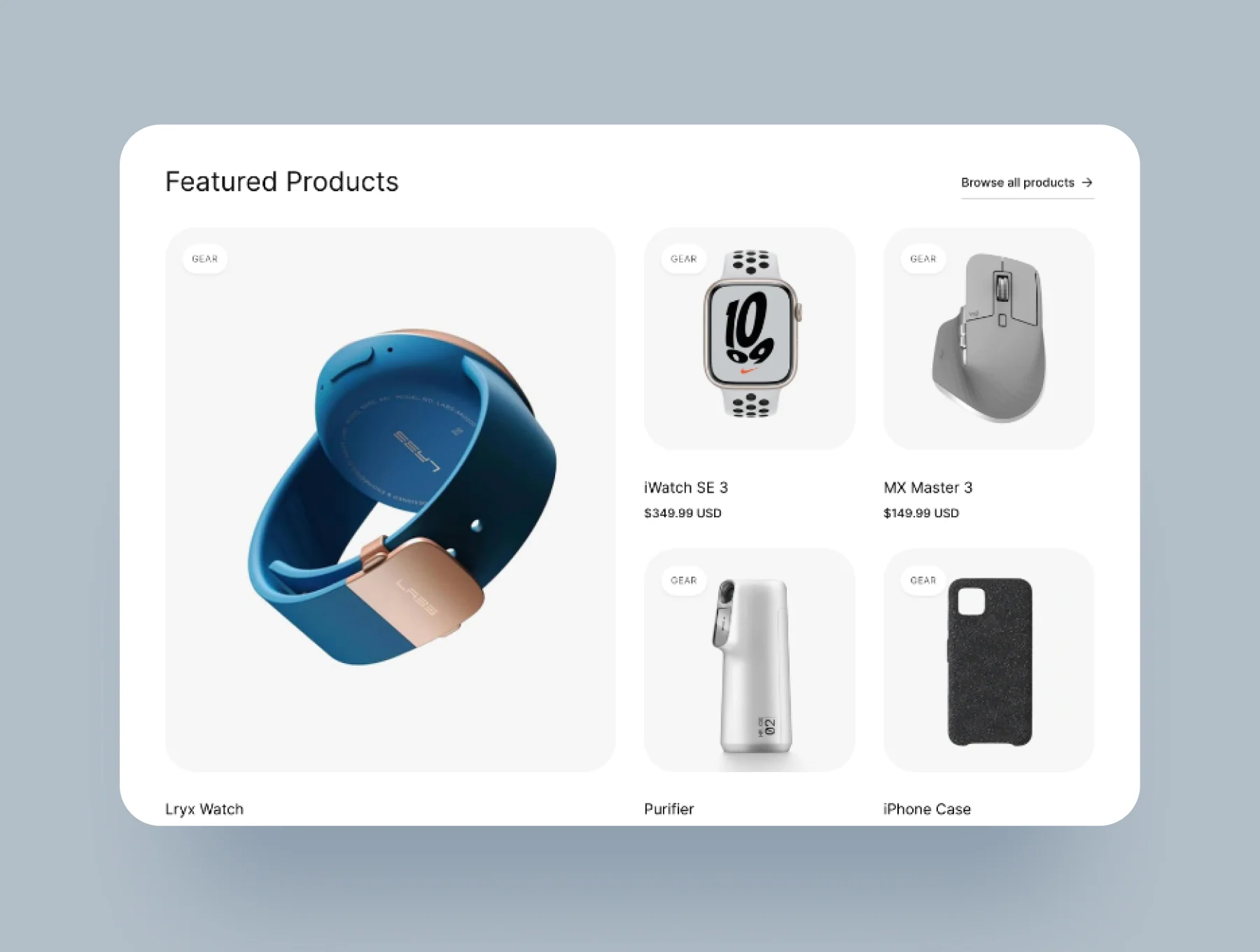 Tech Wave - Ecommerce Template for Framer 5