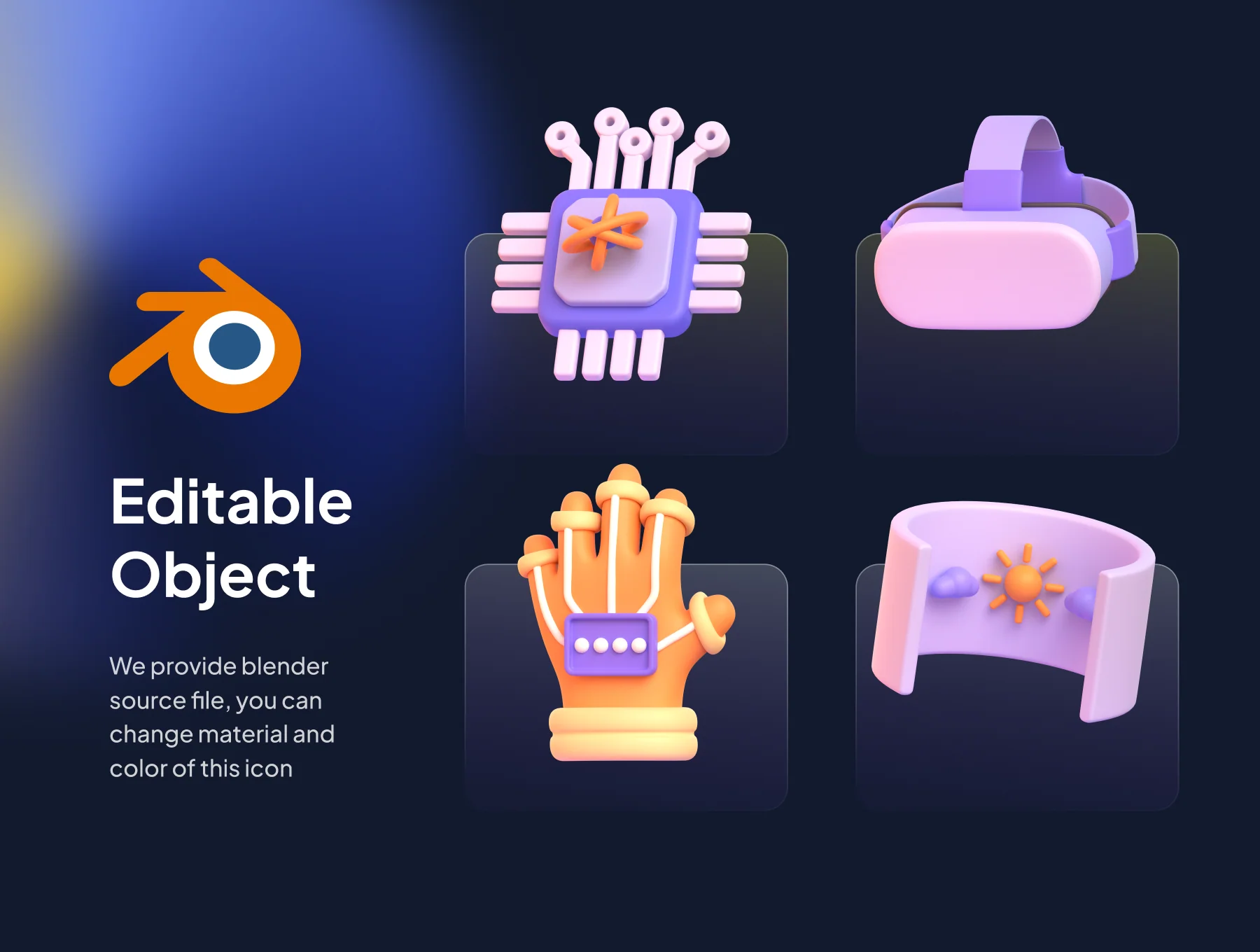 Future Technology - 3D Icons 3