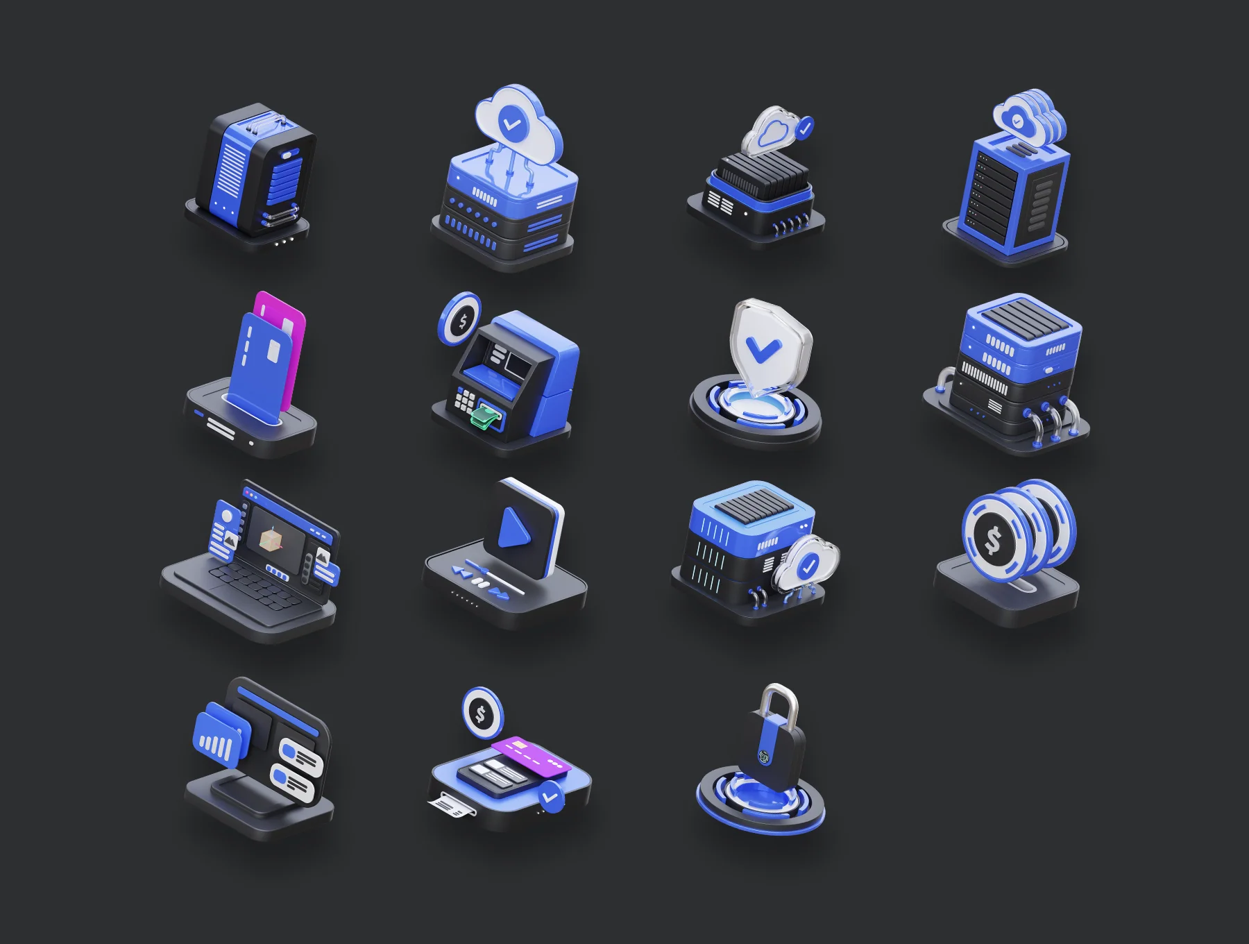 Technology 3D Illustration 3