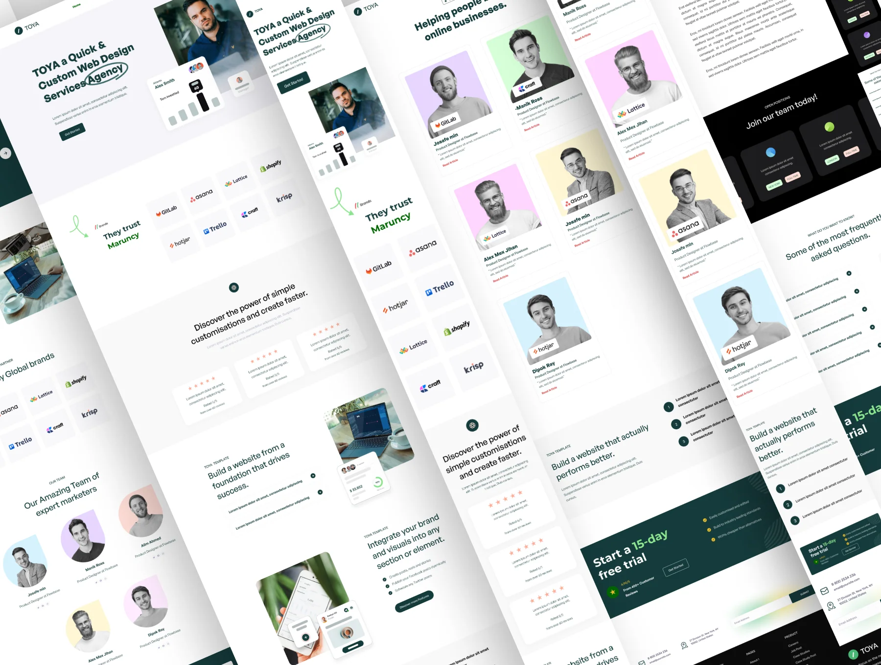 Technology & Business Digital Services Agency Web UI Kit 2