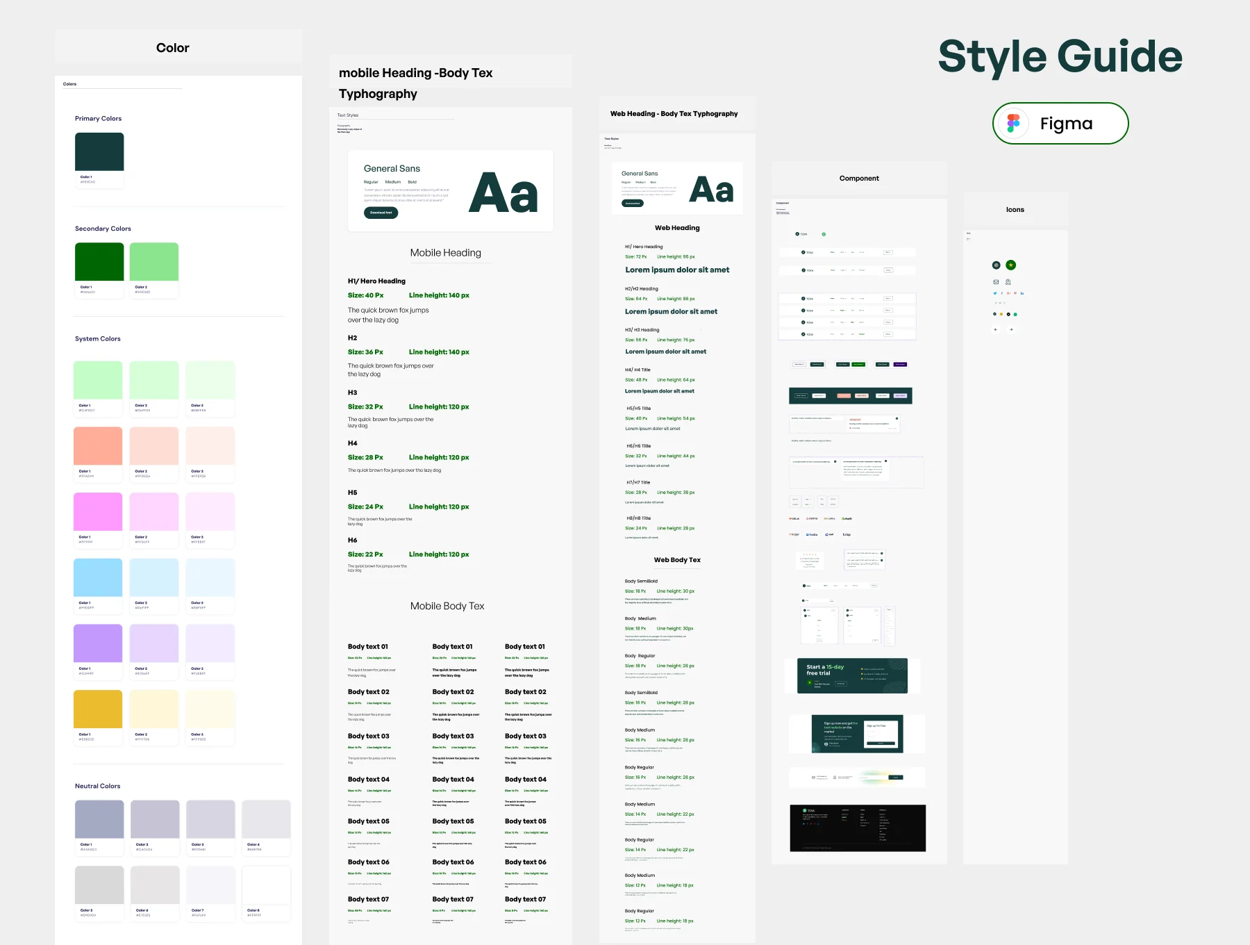 Technology & Business Digital Services Agency Web UI Kit 3