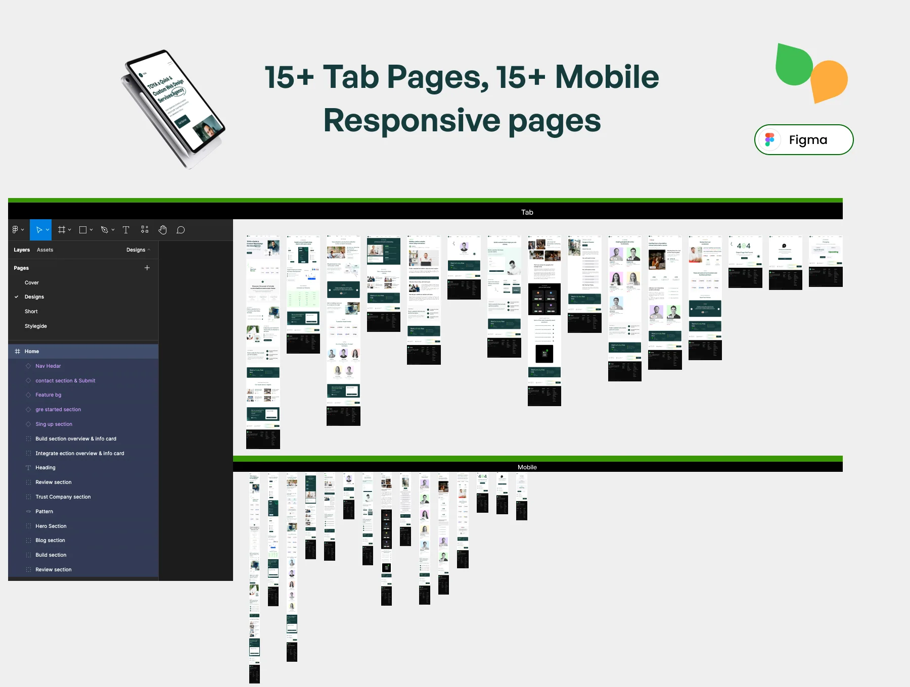 Technology & Business Digital Services Agency Web UI Kit 5