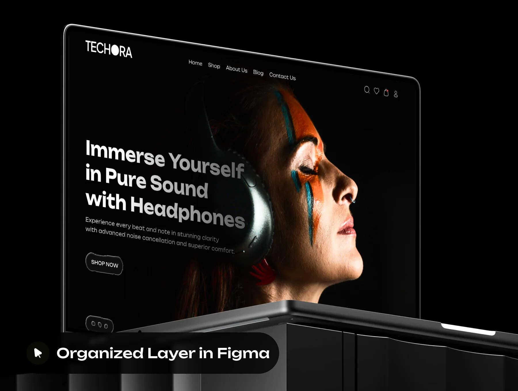 TECHORA - Electronic Ecommerce Website UI Kit 5