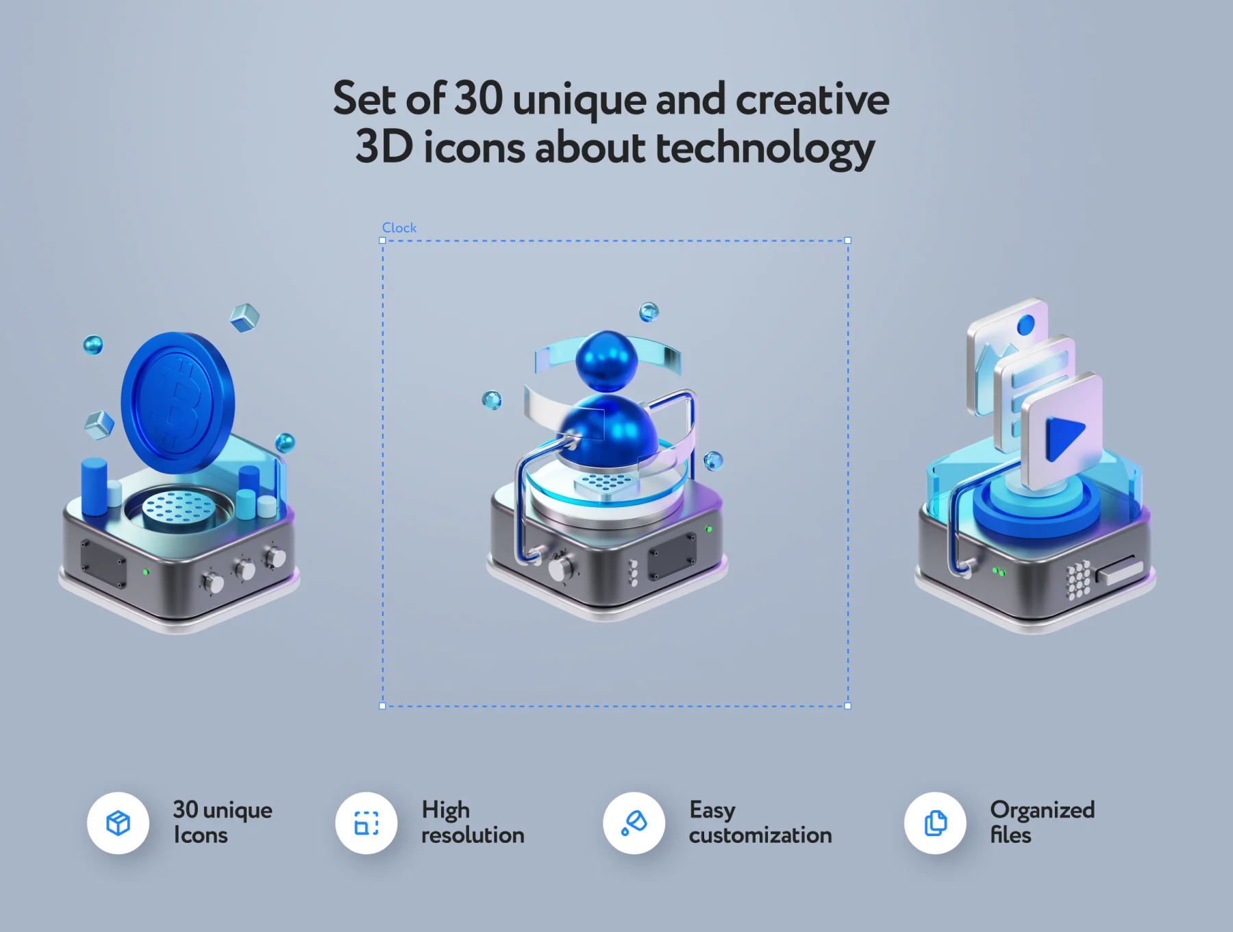 Techsy Technology 3D Icons 2