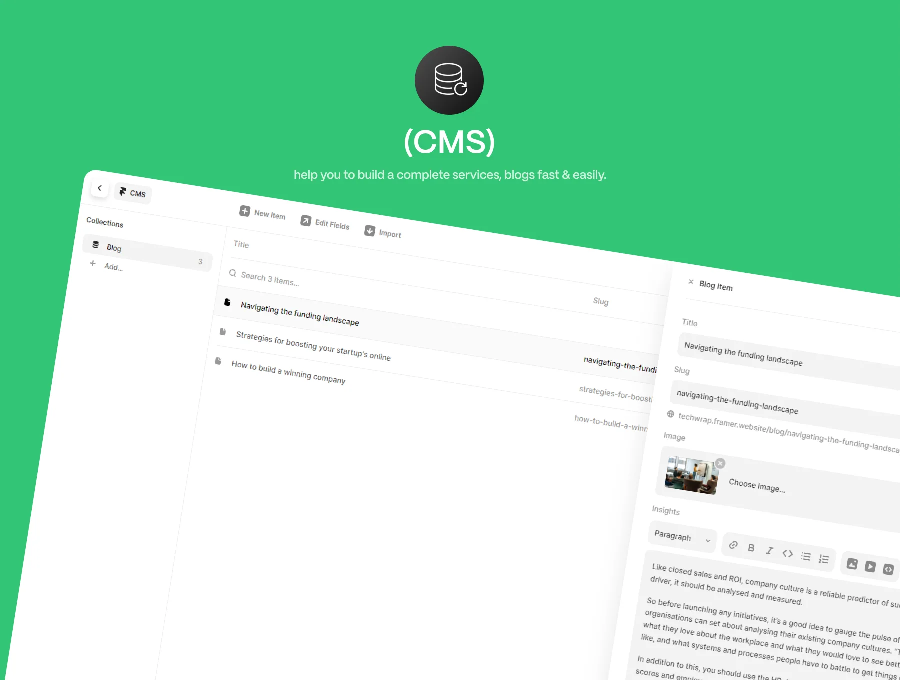 Techwarp Framer Template for Startups 3
