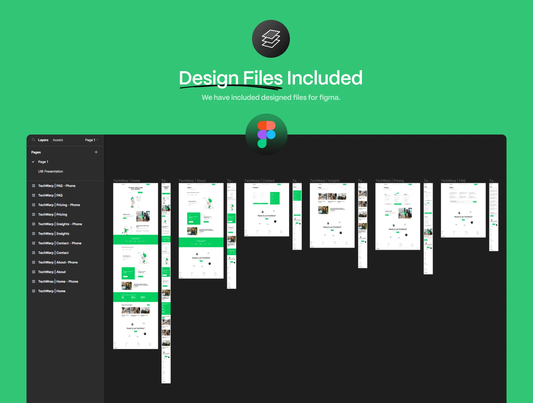 Techwarp Framer Template for Startups 5