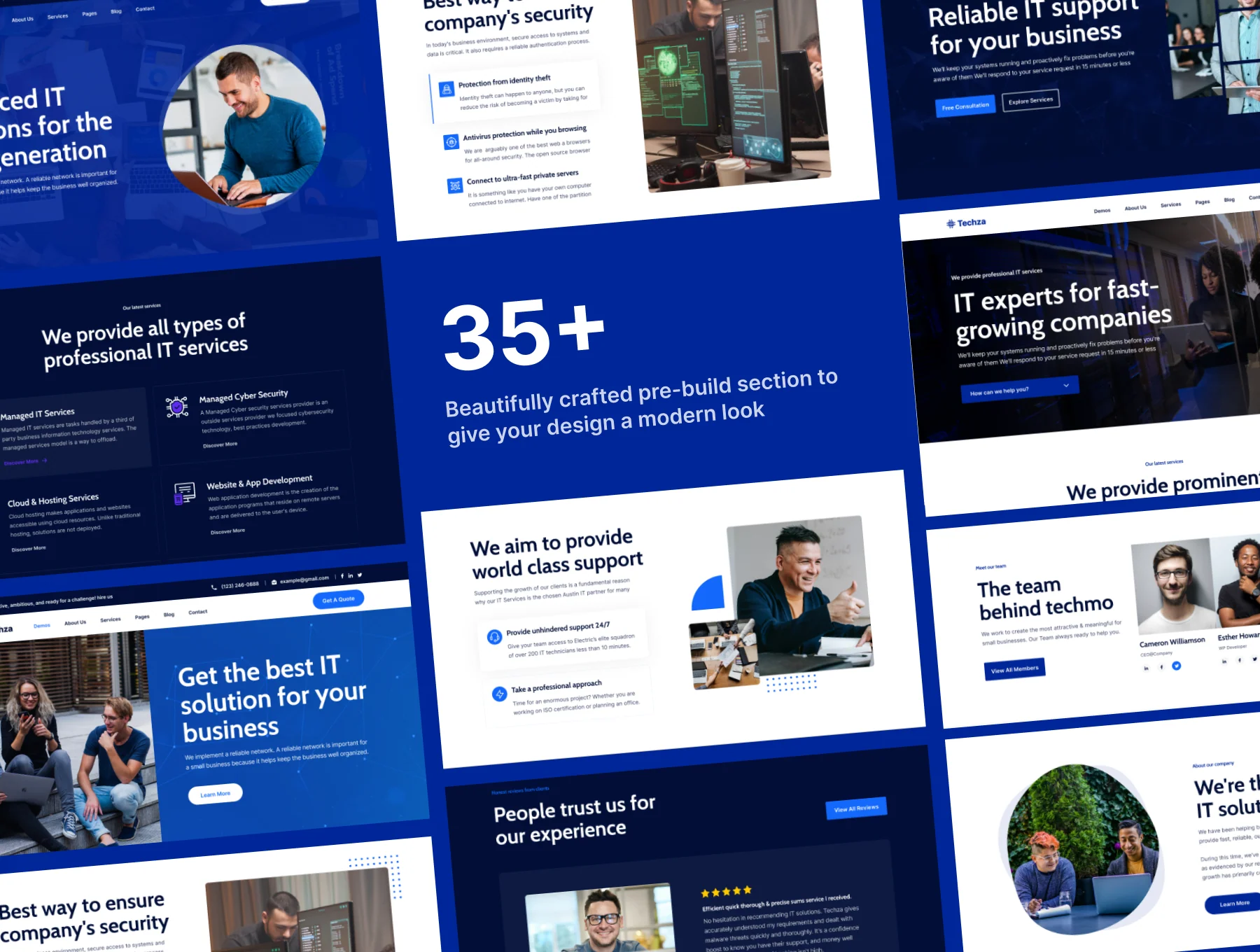 Techza - IT Solutions & Services HTML Templates 4