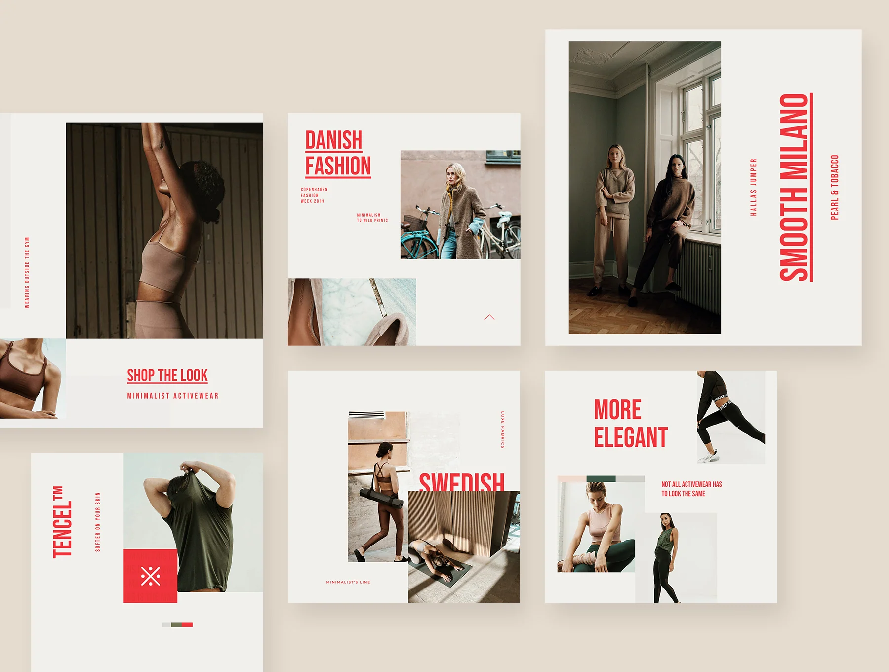 Temple Instagram Post & Stories Templates 3