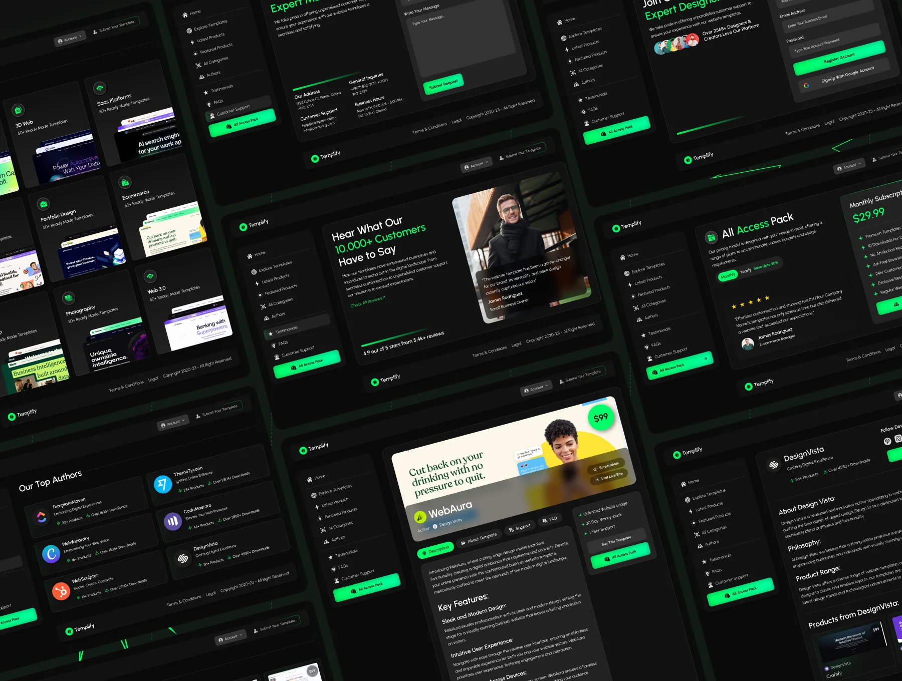 Templify - A Premium Framer Digital Store Theme 3