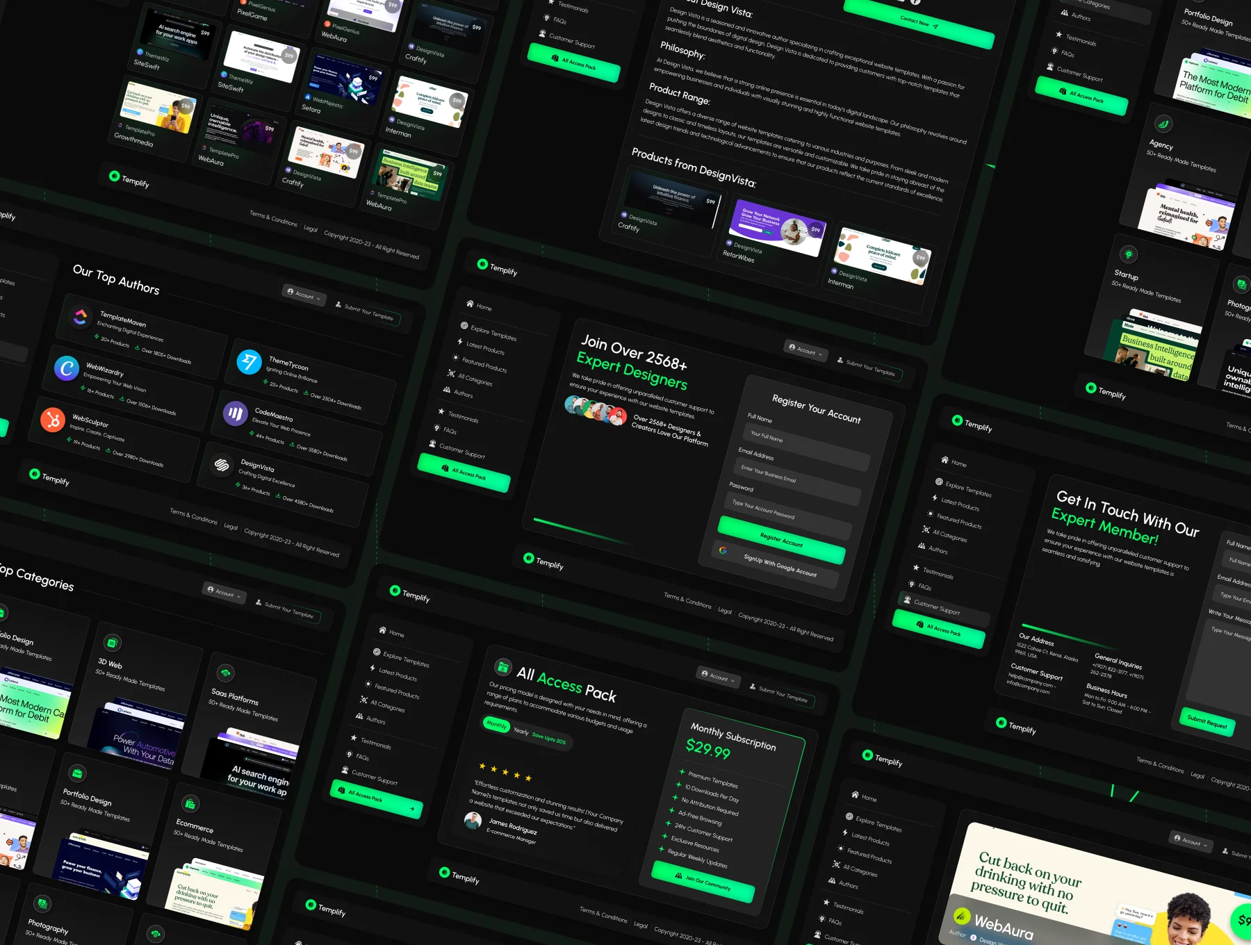 Templify - A Premium Framer Digital Store Theme 4