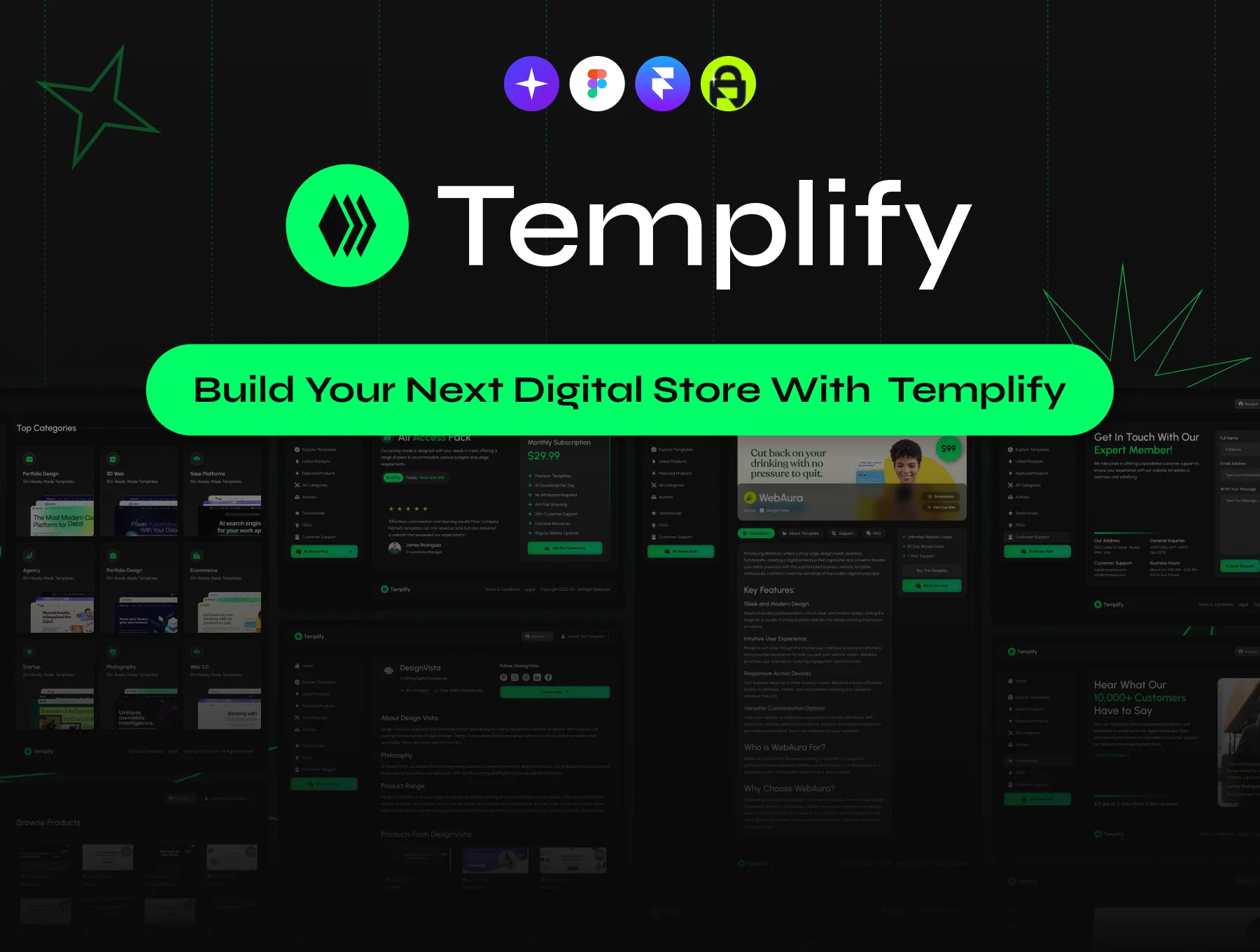 Templify - A Premium Framer Digital Store Theme 5