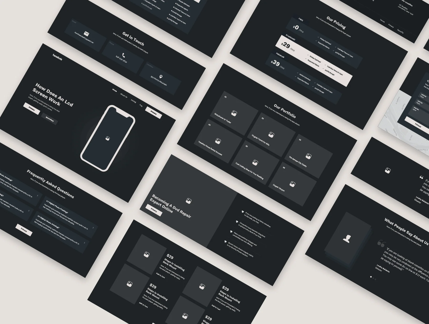 Tenebris Wireframe Kit 5