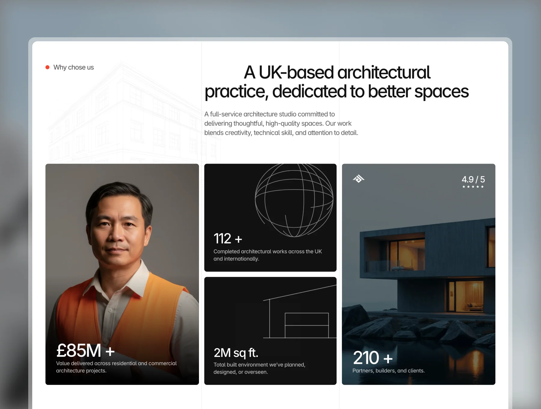 Terahaus – Architecture & Construction Framer Template 3