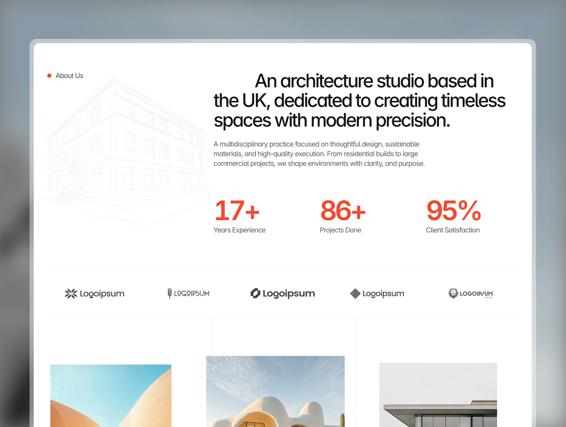 Terahaus – Architecture & Construction Framer Template 4